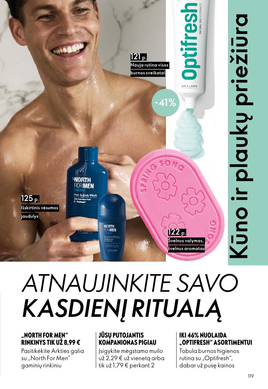 Naujas ORIFLAME katalogas galioja 2026.04.22 - 2026.05.12