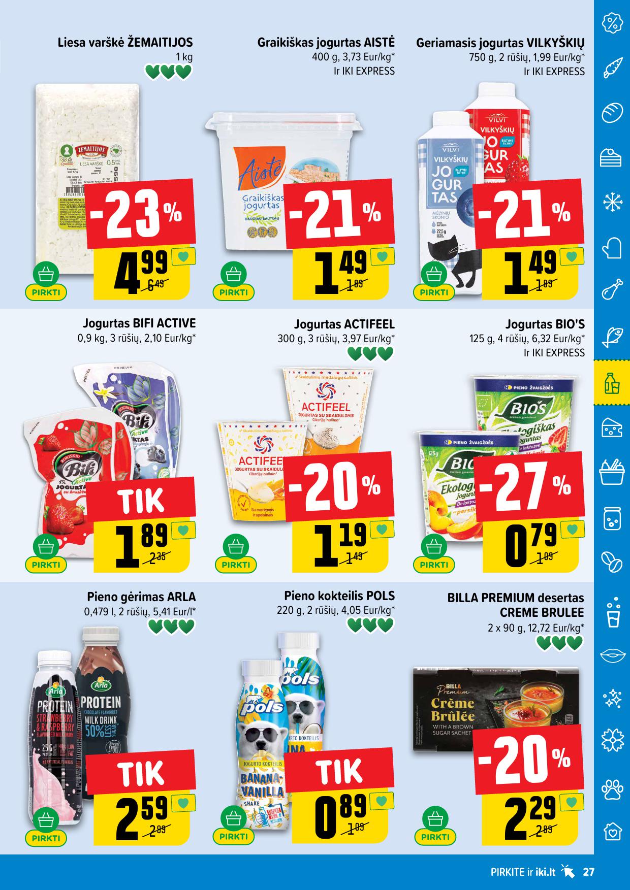 IKI SAVAITĖLĖ akcijų ir nuolaidų leidinys Nr.32 2025.08.04 - 2025.08.10