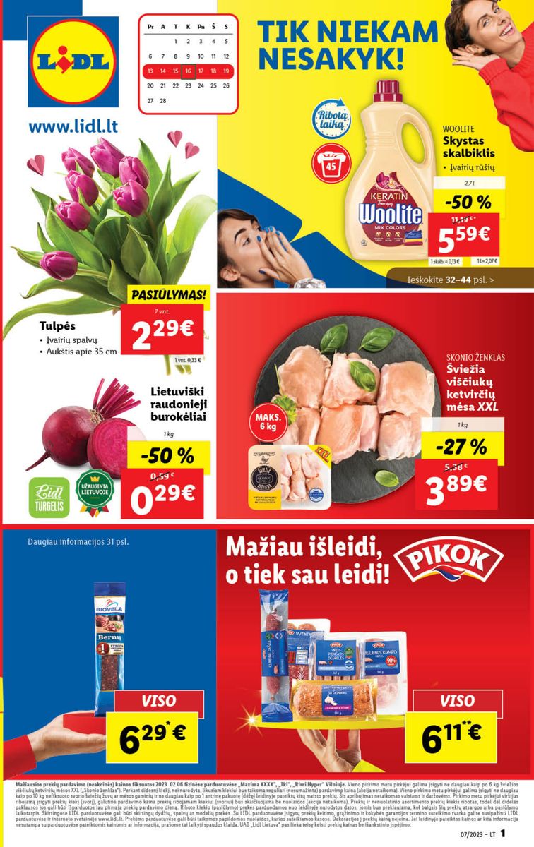 Naujausias LIDL kaininis katalogas 2023.02.13 - 2023.02.19 