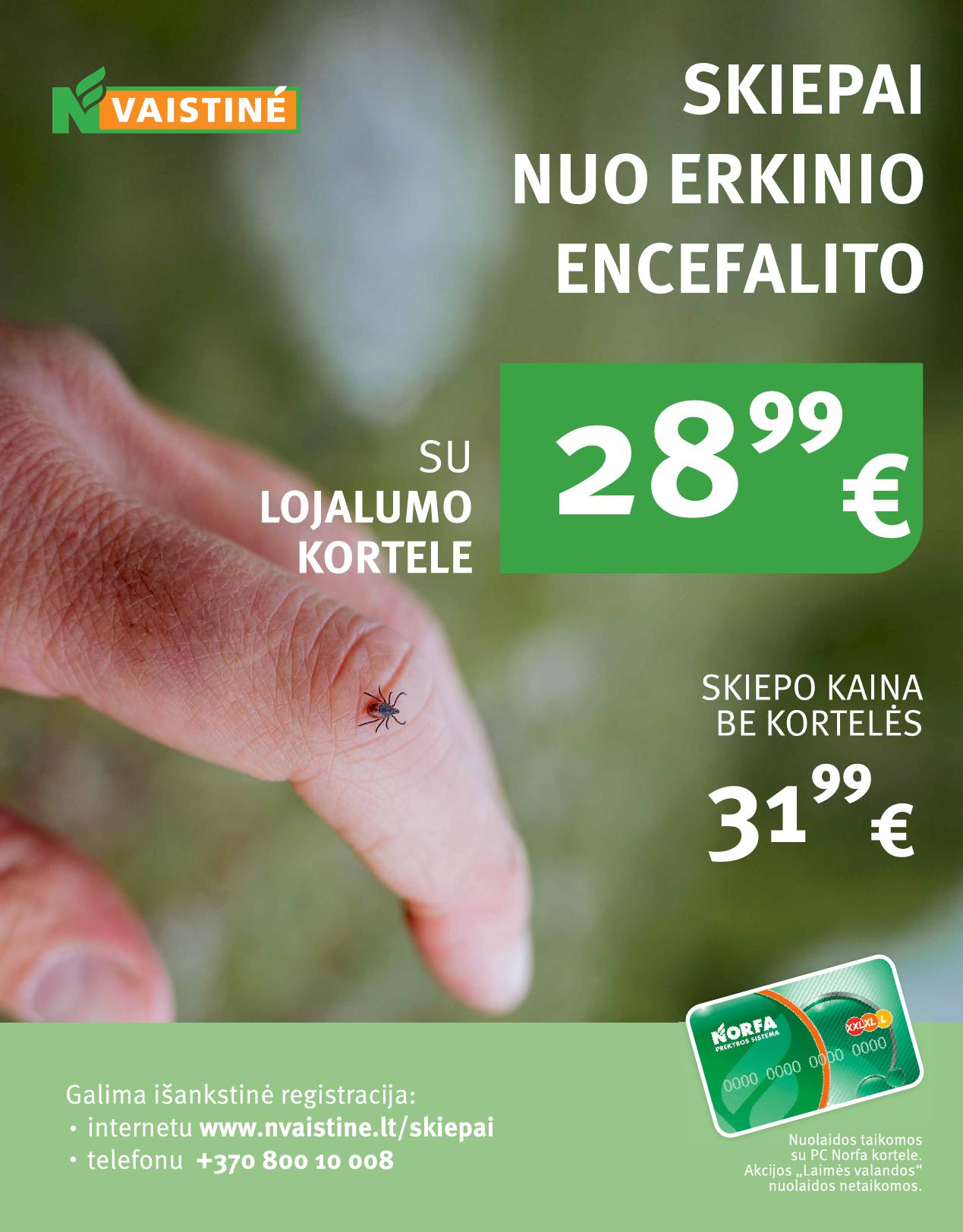 Naujas NORFOS vaistinės leidinys nuo 2025.07.01 - 2025.07.31