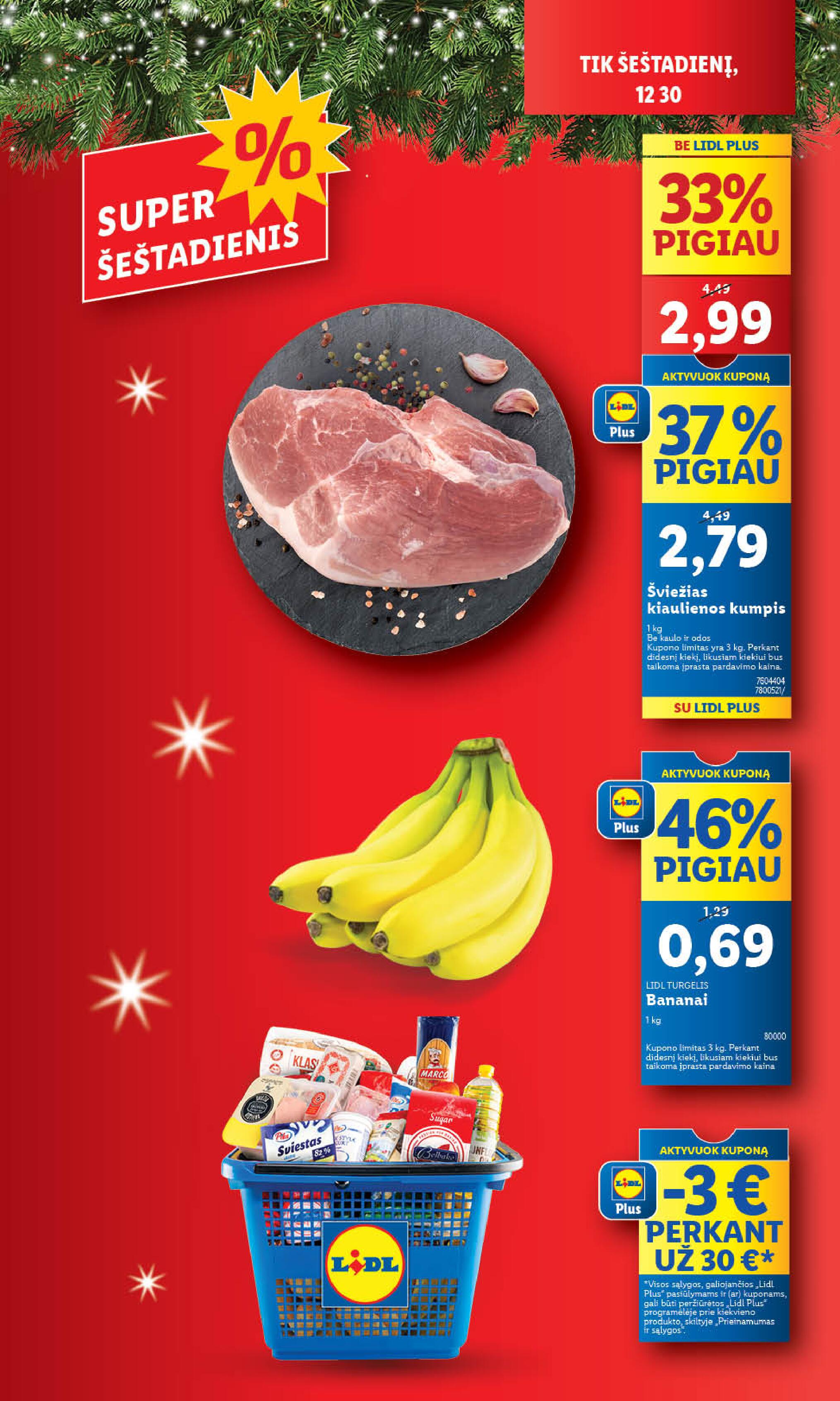 LIDL maisto prekių leidinukas nuo ketvirtadienio 11.30 - 12.03
