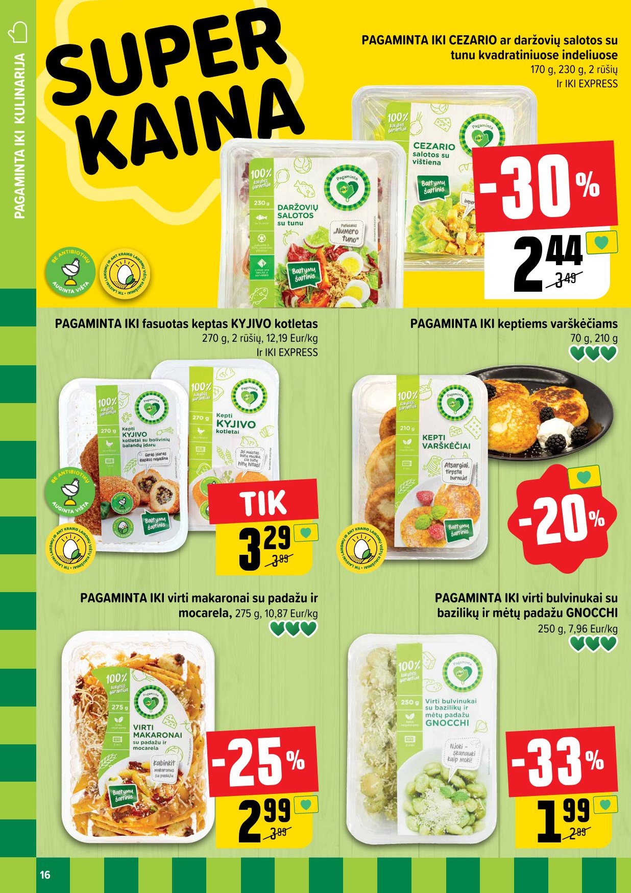 Naujausias IKI kaininis katalogas 2024.07.22 - 2024.07.28