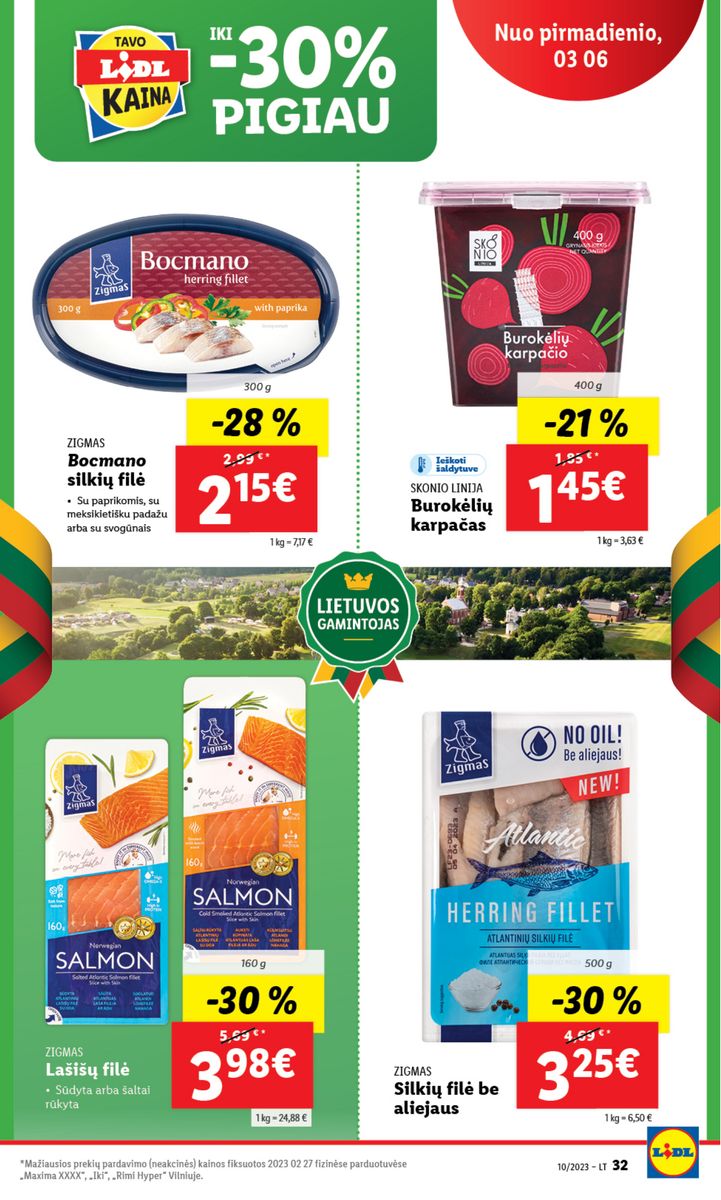 Naujausias LIDL kaininis katalogas 2023.03.06 - 2023.03.12