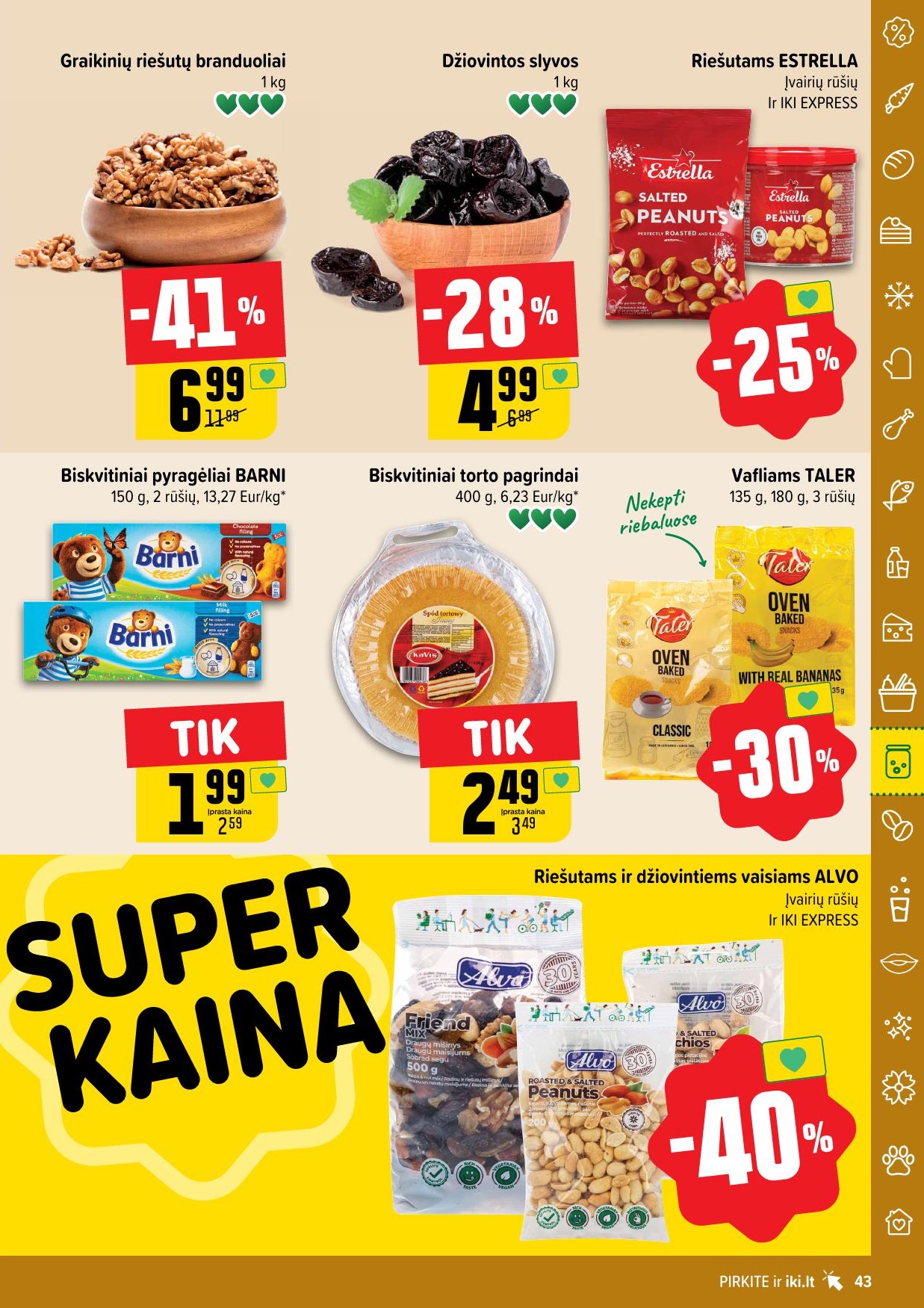Naujausias IKI kaininis katalogas 2024.08.26 - 2024.09.01