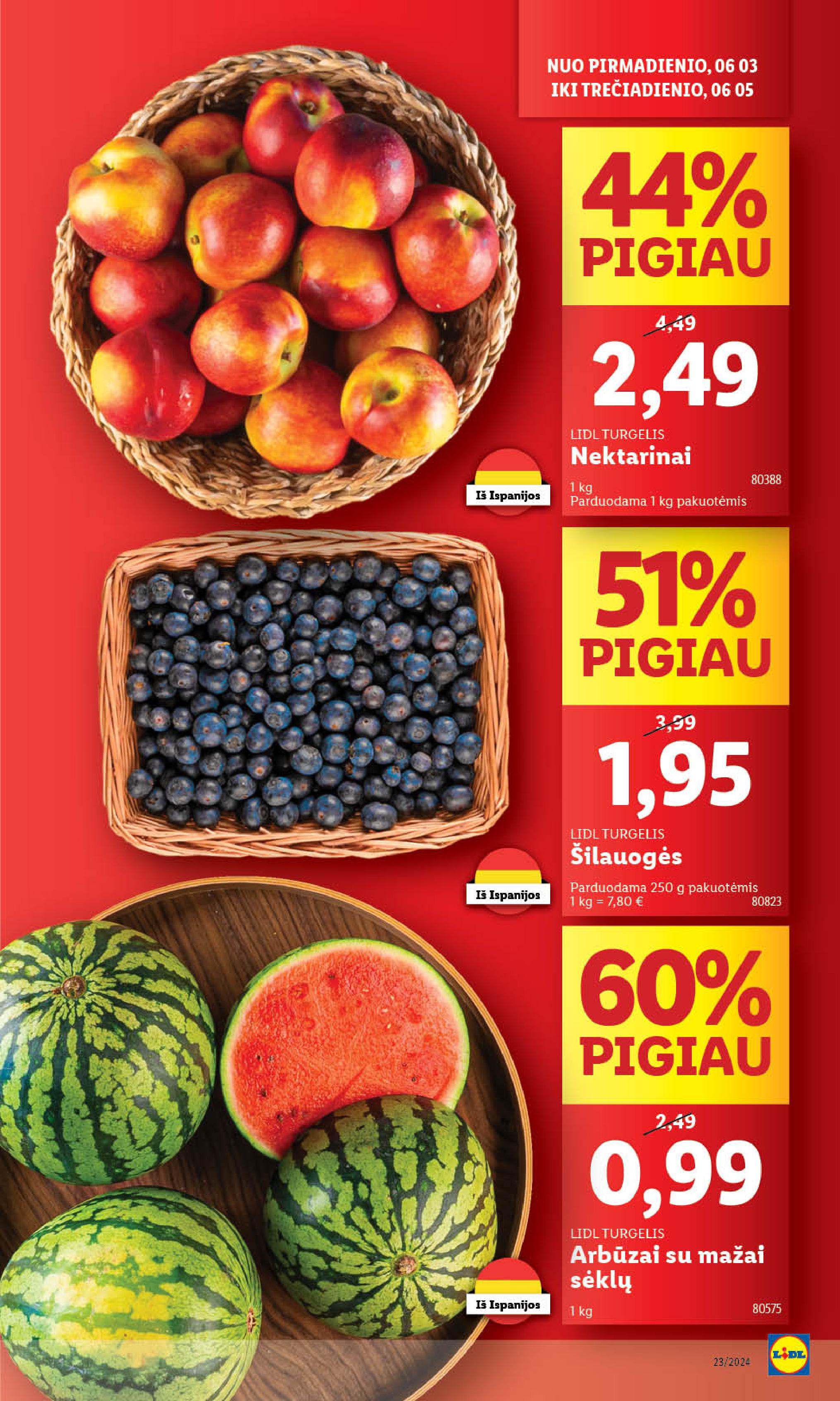 Naujausias LIDL kaininis katalogas 2024.06.03 - 2024.06.09