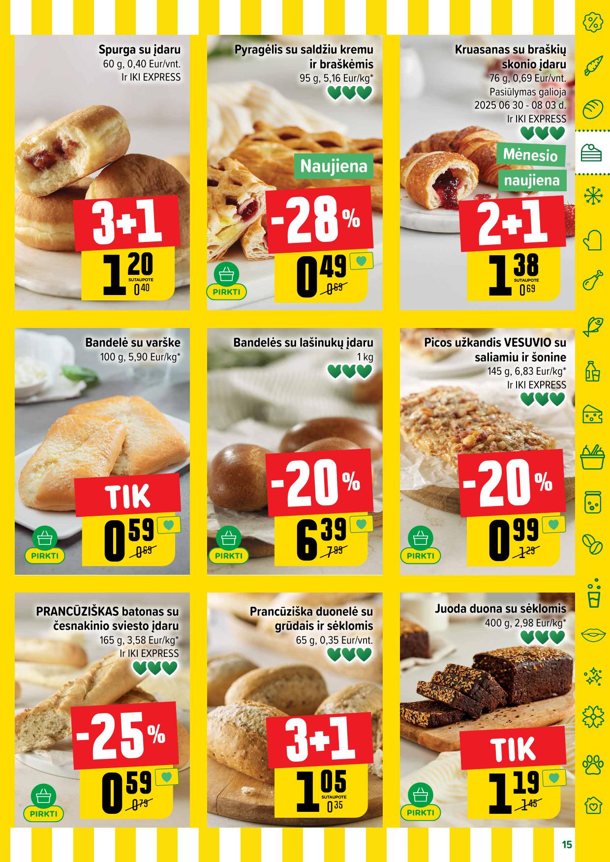 Naujausias IKI kaininis katalogas 2025.07.21 - 2025.07.27