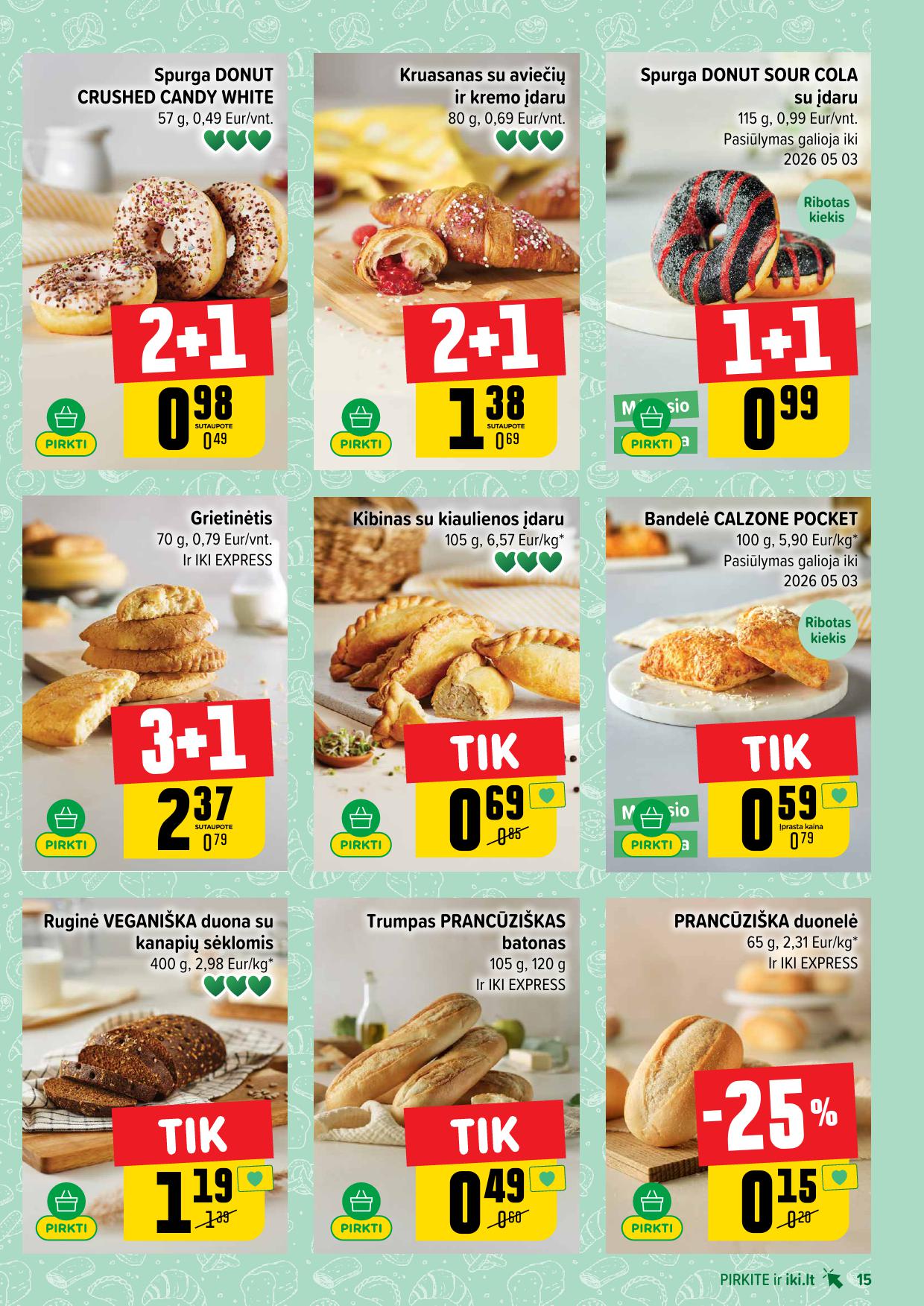 Naujausias IKI kaininis katalogas 2026.04.06 - 2026.04.12