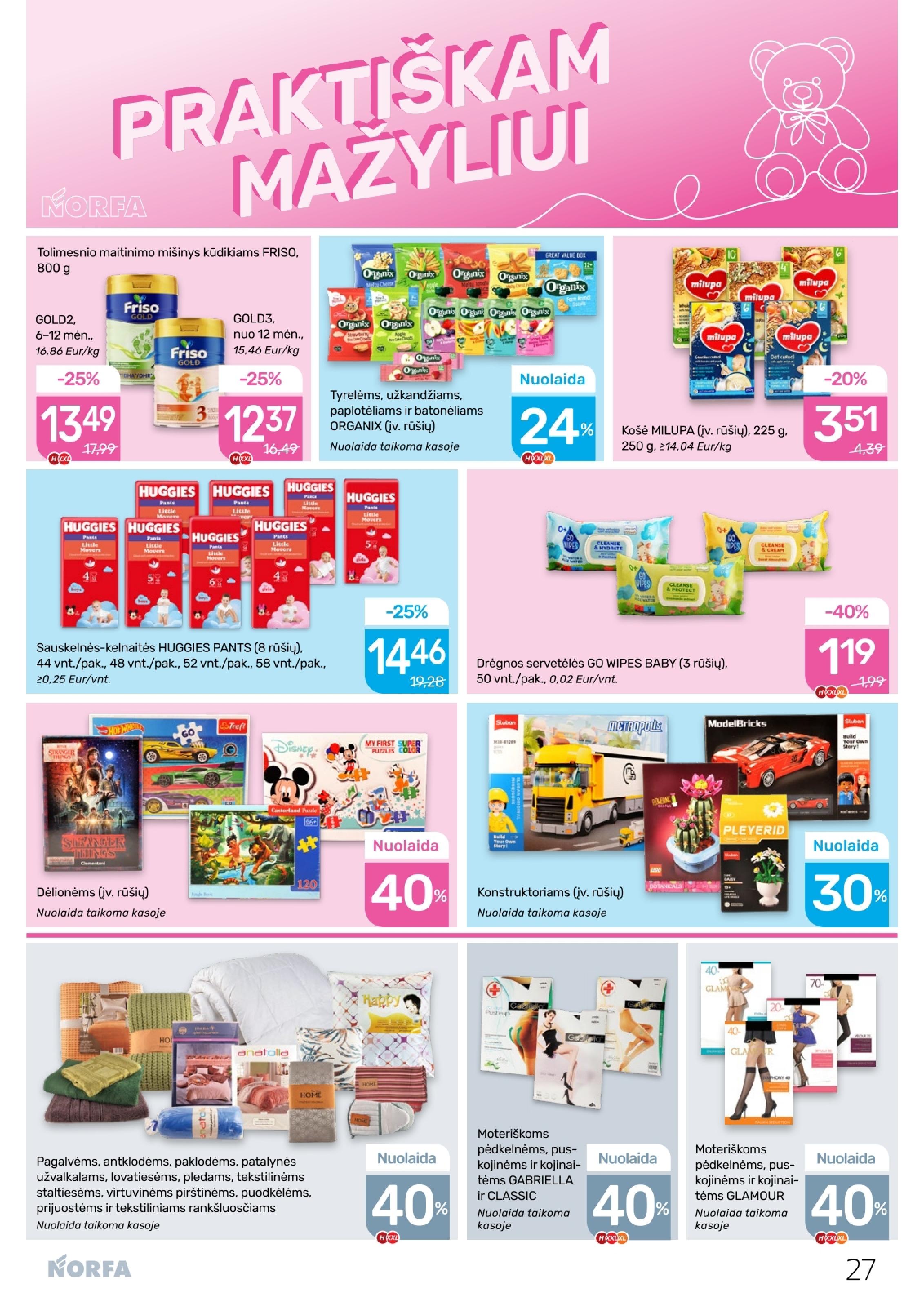 Naujausias NORFA kaininis katalogas 2026.02.19 - 2026.03.04
