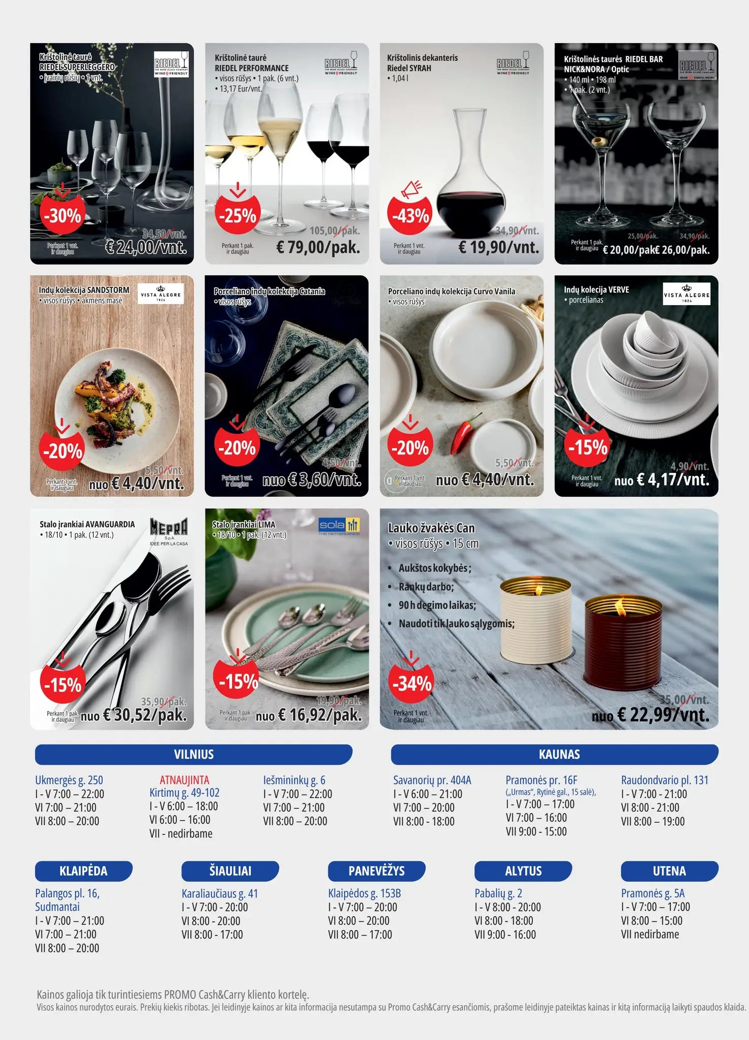 Naujas PROMO Cash&Carry leidinys nuo 2025.07.23 iki 2025.08.05