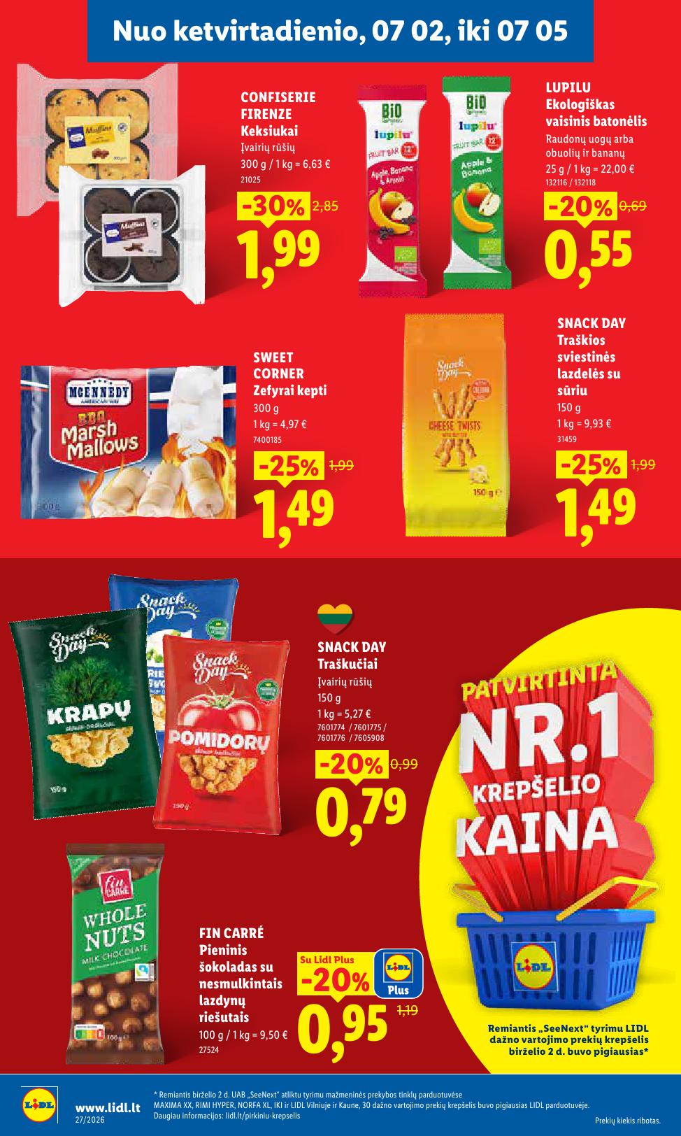 Naujausias LIDL kaininis katalogas 2026.06.29 - 2026.07.05