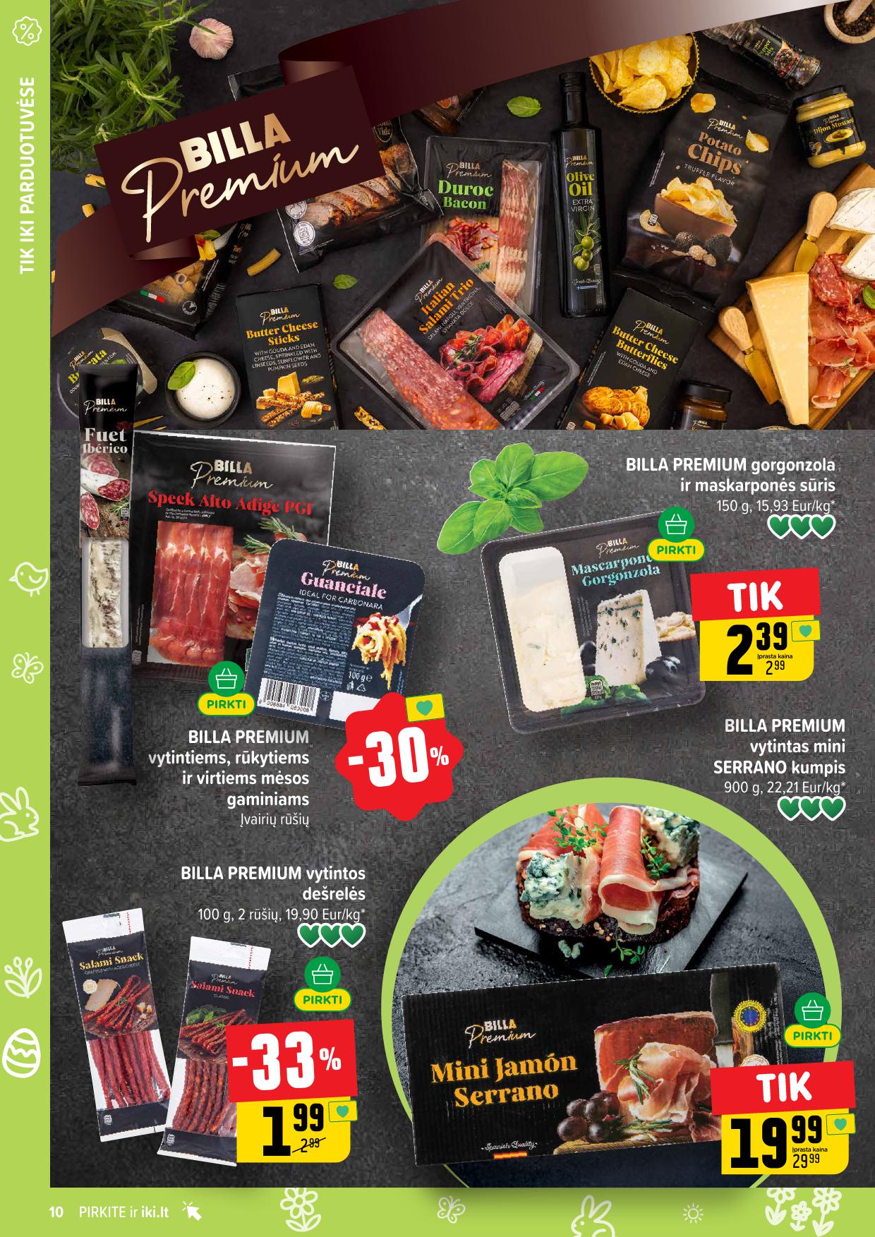 Naujausias IKI kaininis katalogas 2026.03.30 - 2026.04.04