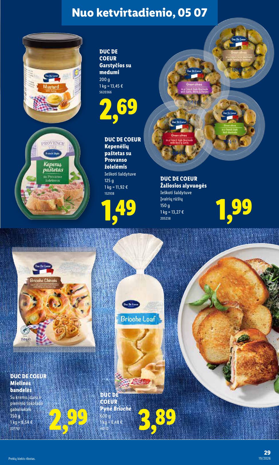 Naujausias LIDL kaininis katalogas 2026.05.04 - 2026.05.10