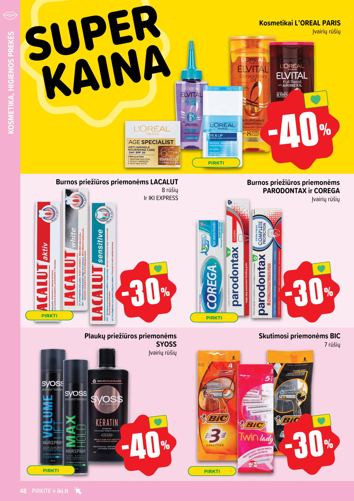 Naujausias IKI kaininis katalogas 2025.01.20 - 2025.01.26
