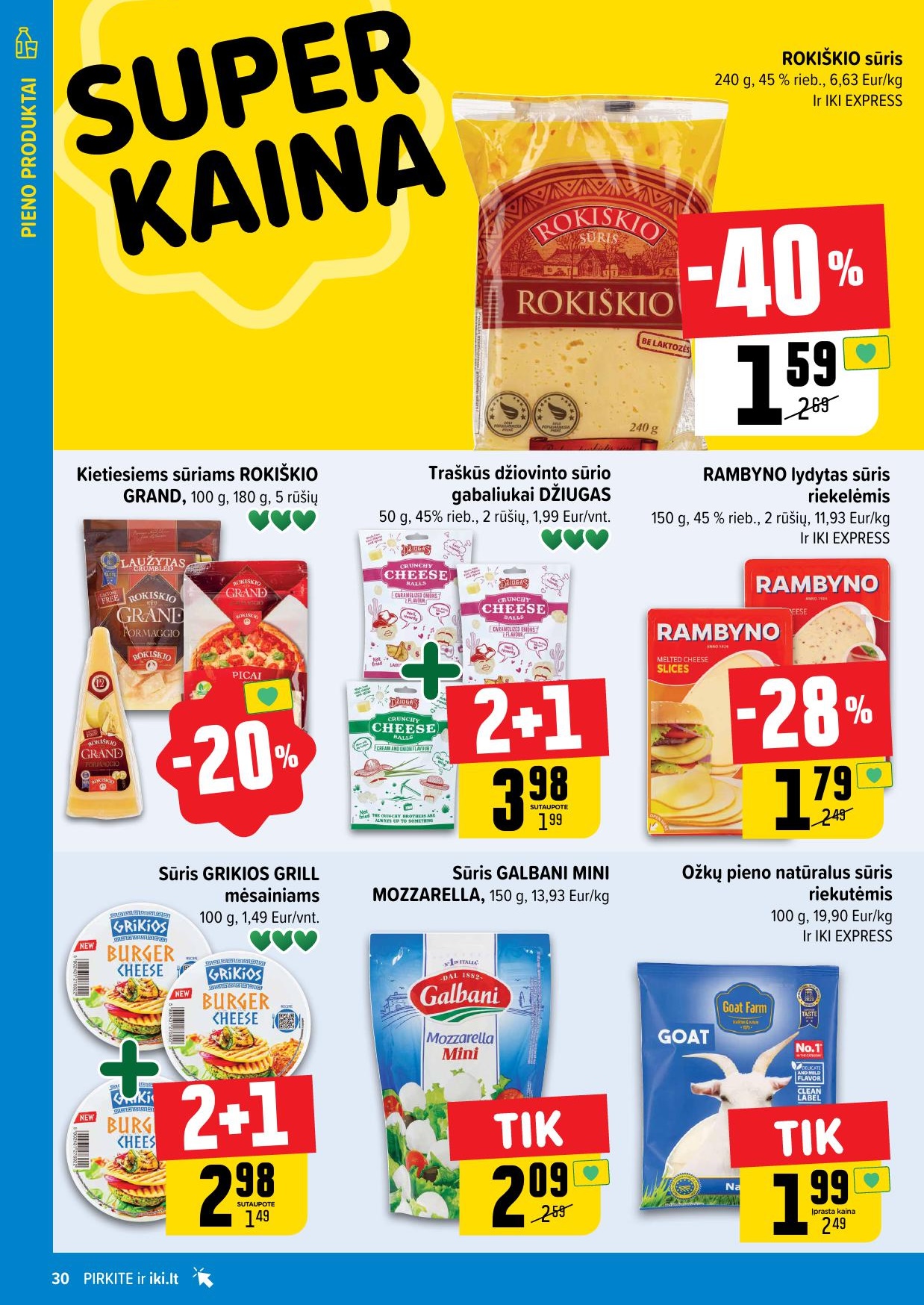 Naujausias IKI kaininis katalogas 2024.08.19 - 2024.08.25
