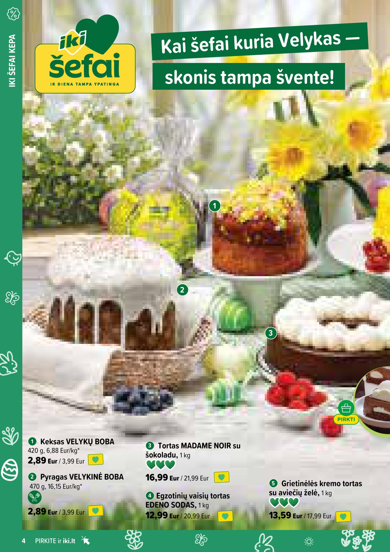 Naujausias IKI kaininis katalogas 2026.03.30 - 2026.04.04