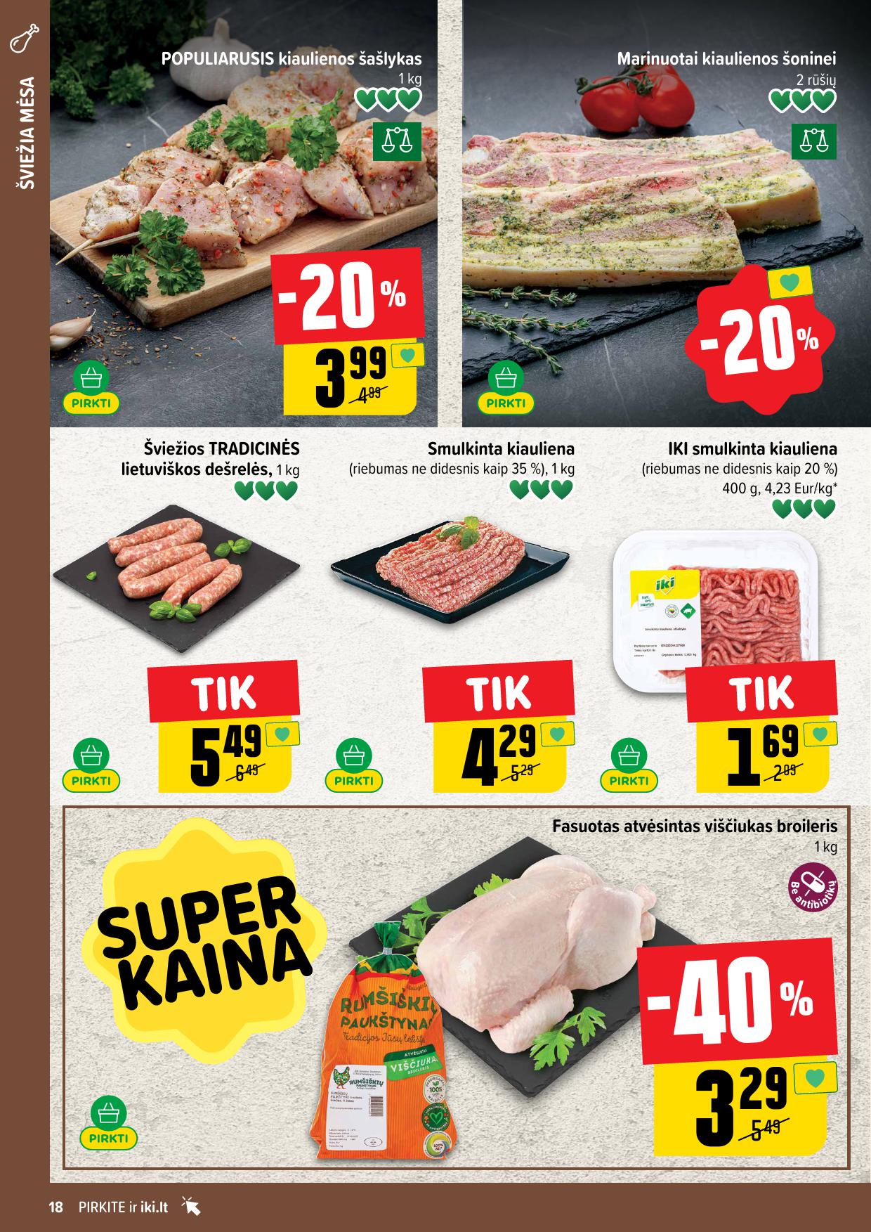 Naujausias IKI kaininis katalogas 2025.07.14 - 2025.07.20