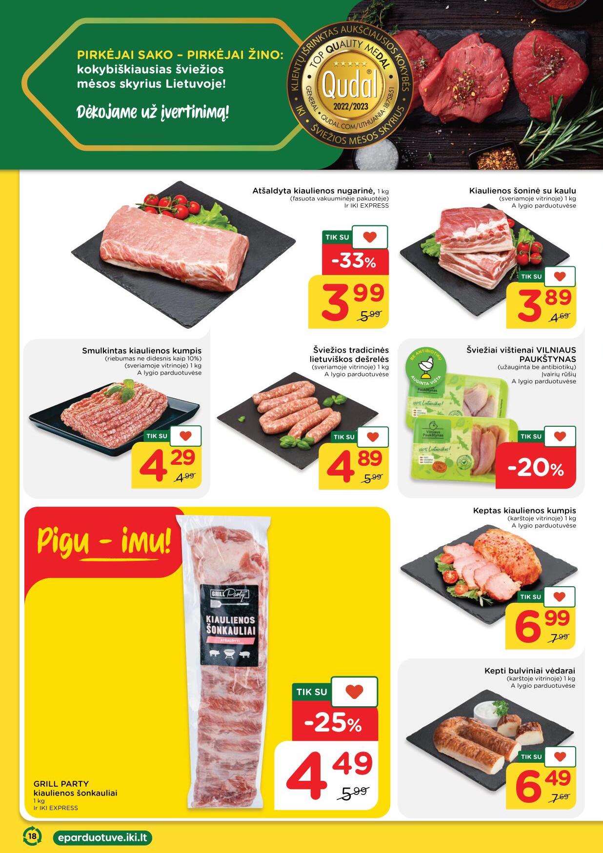 IKI SAVAITĖLĖ akcijų ir nuolaidų leidinys Nr.8 2023.02.20 - 2023.02.26