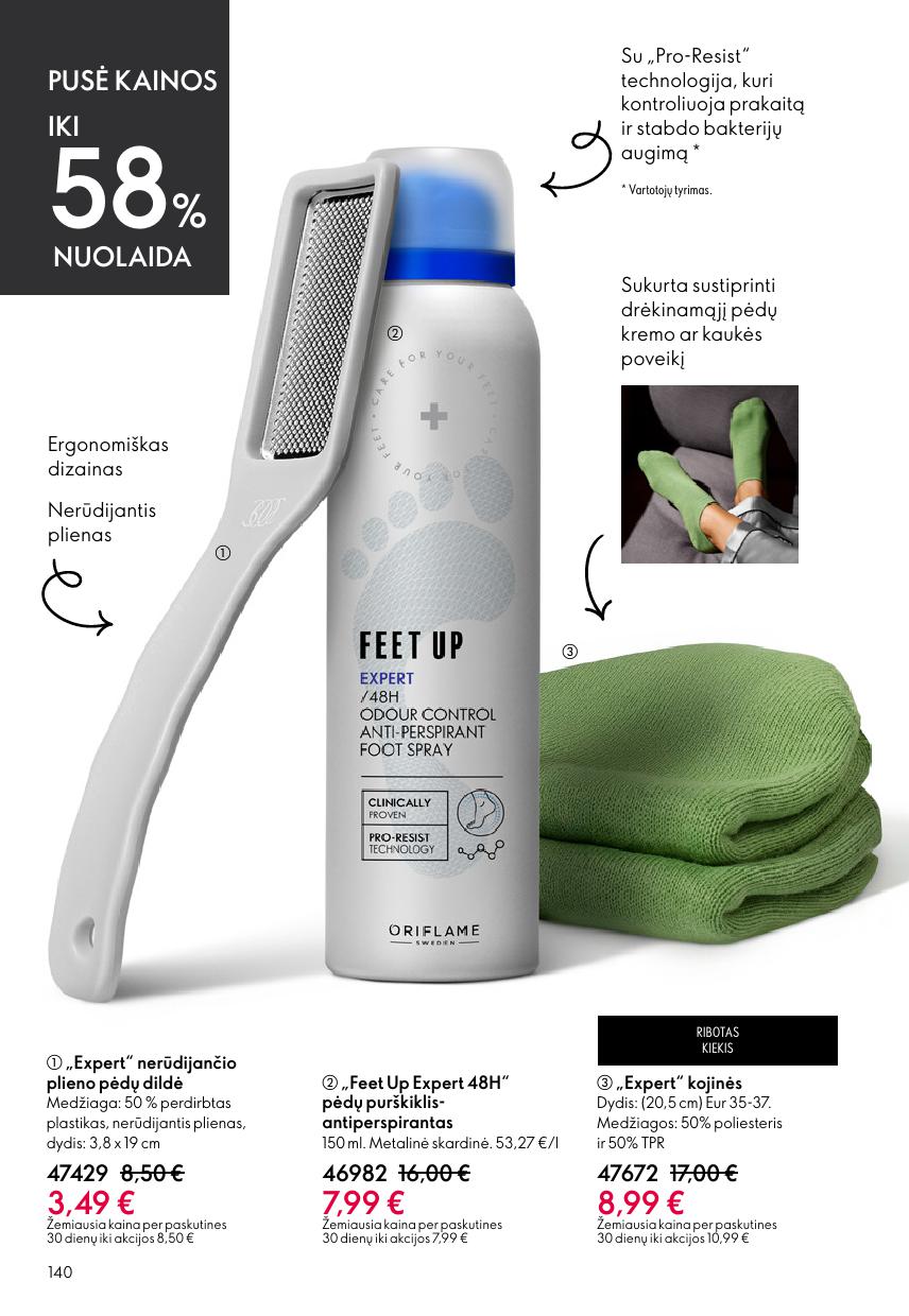 Naujas ORIFLAME katalogas galioja 2026.04.22 - 2026.05.12