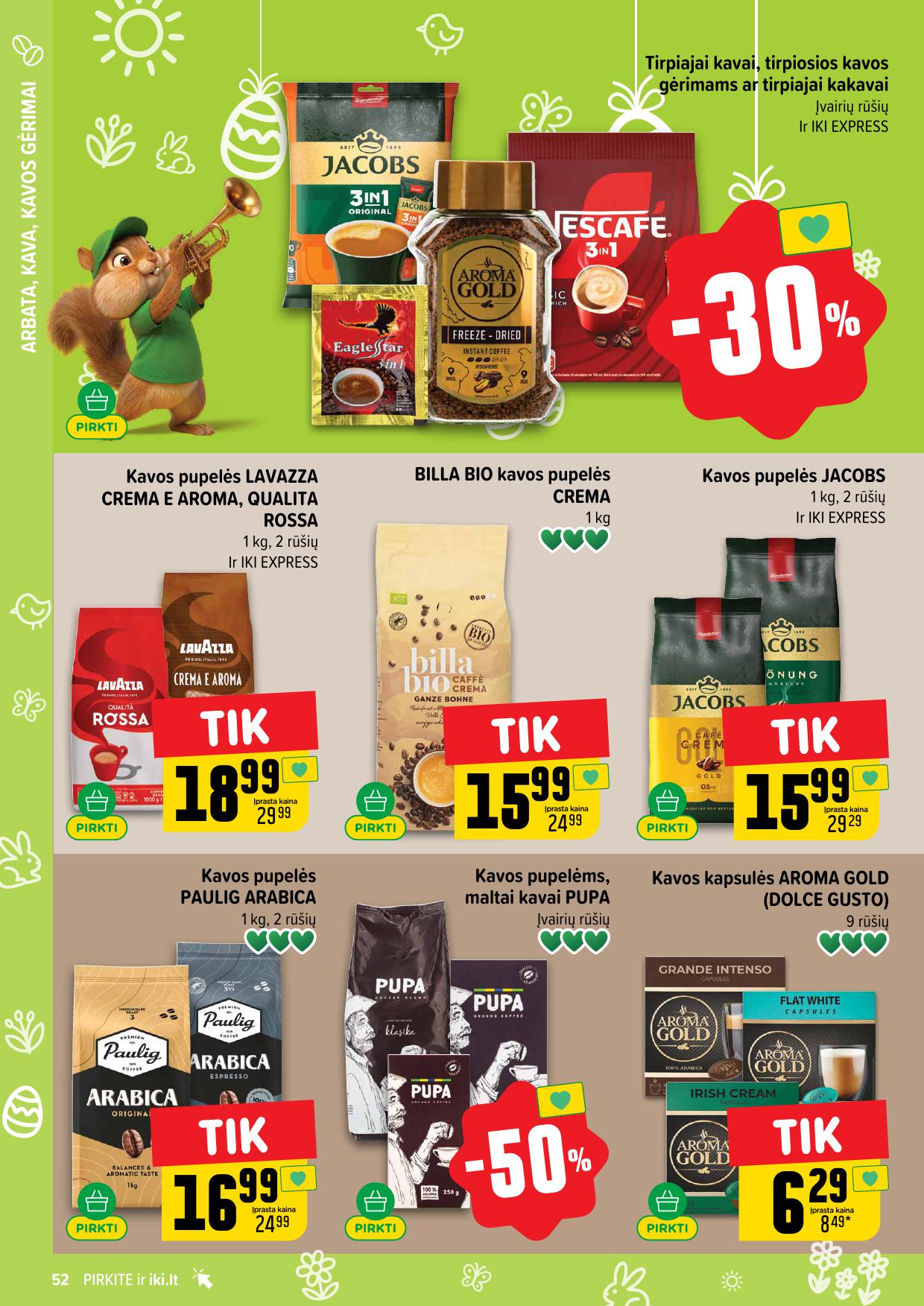 Naujausias IKI kaininis katalogas 2026.03.30 - 2026.04.04