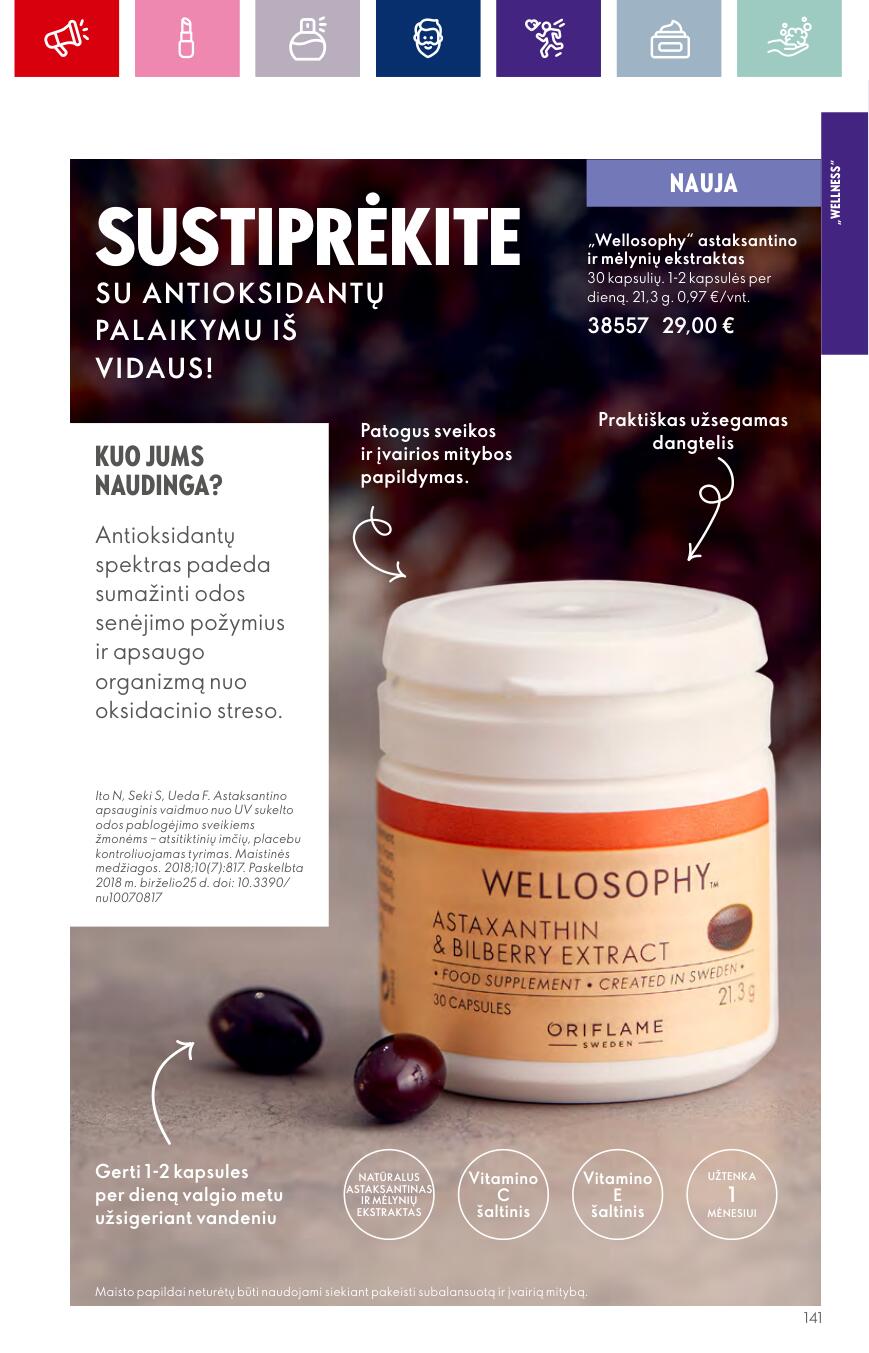 Naujas ORIFLAME katalogas galioja 2023.09.13 - 2023.10.03