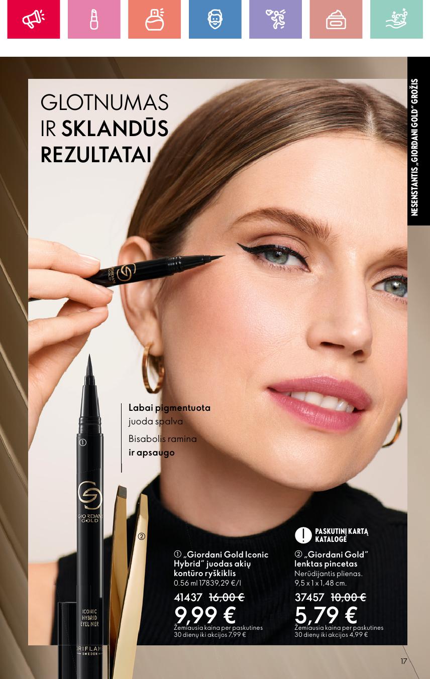 Naujas ORIFLAME katalogas galioja 2025.04.30 - 2025.05.10