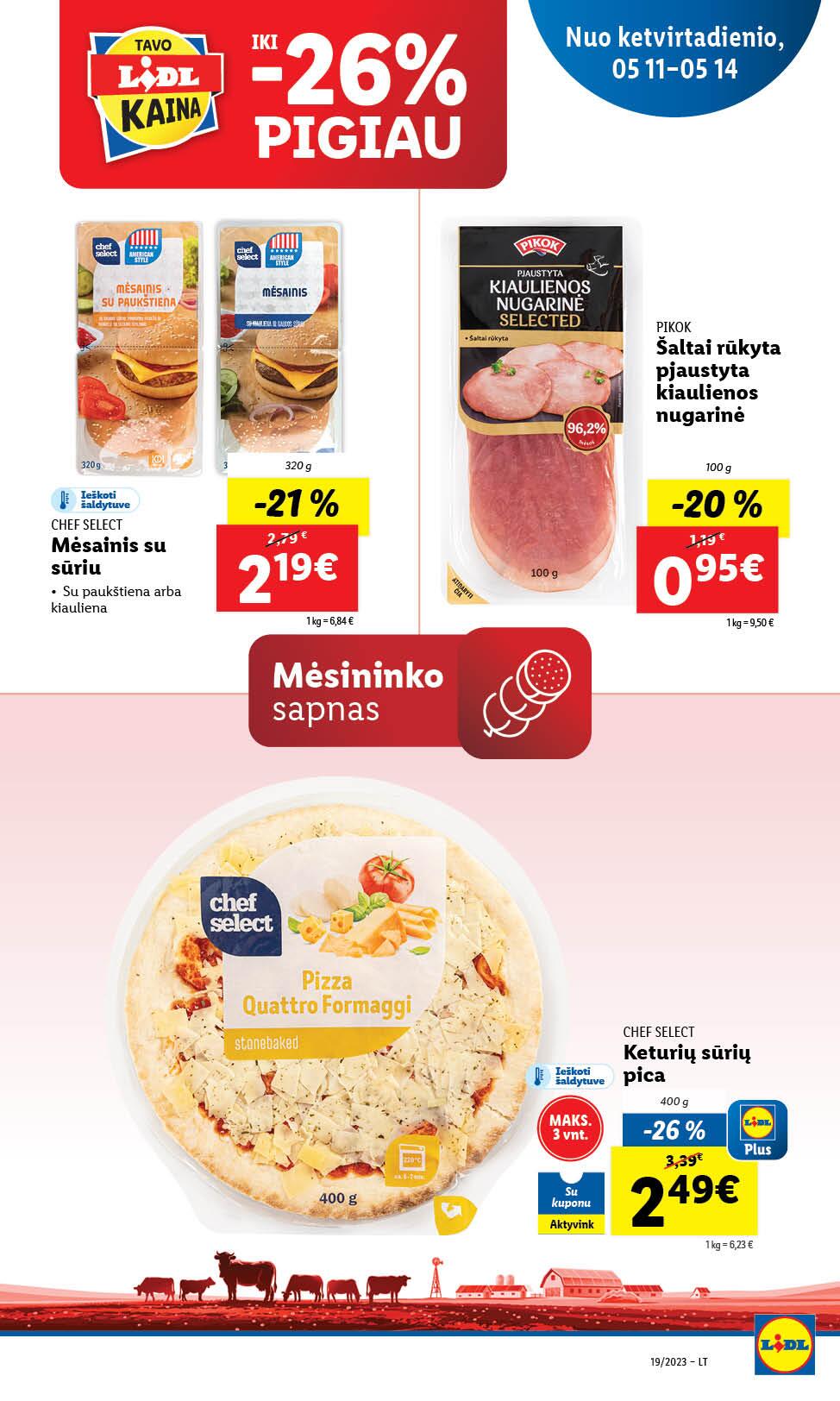 Naujausias LIDL kaininis katalogas 2023.05.08 - 2023.05.14