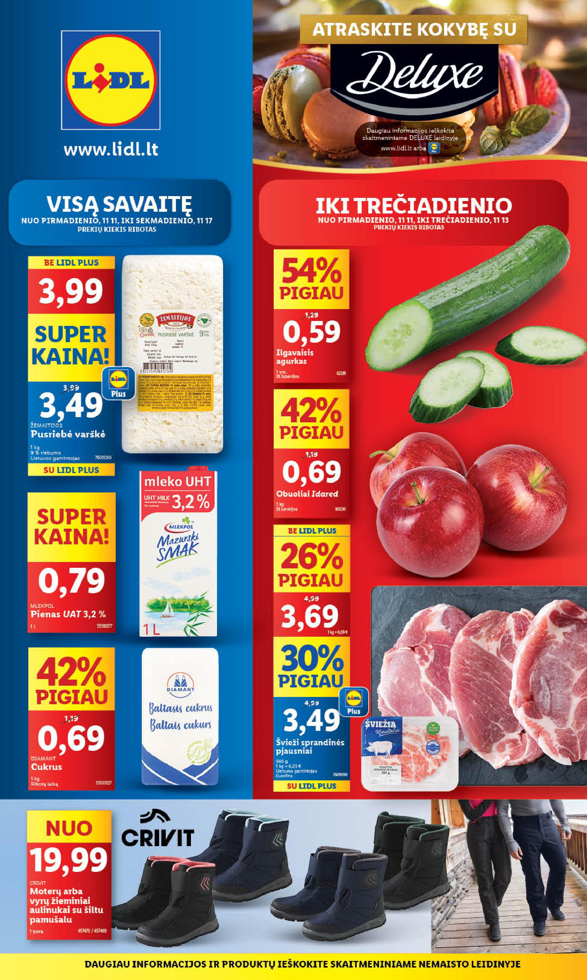 Naujausias LIDL kaininis katalogas 2024.11.11 - 2024.11.17