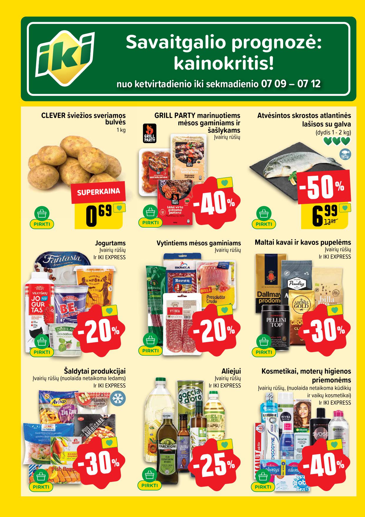 IKI SAVAITĖLĖ akcijų ir nuolaidų leidinys Nr.27 2026.06.29 - 2026.07.05