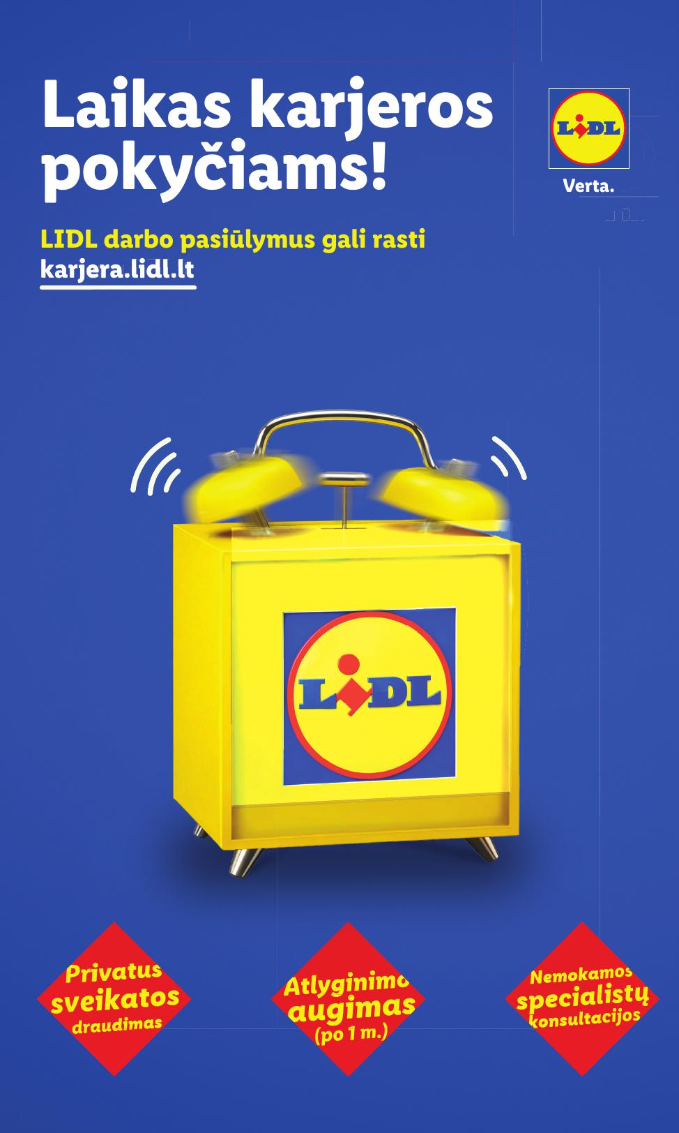 LIDL ne maisto prekių leidinys 2026.06.15 - 2026.06.21