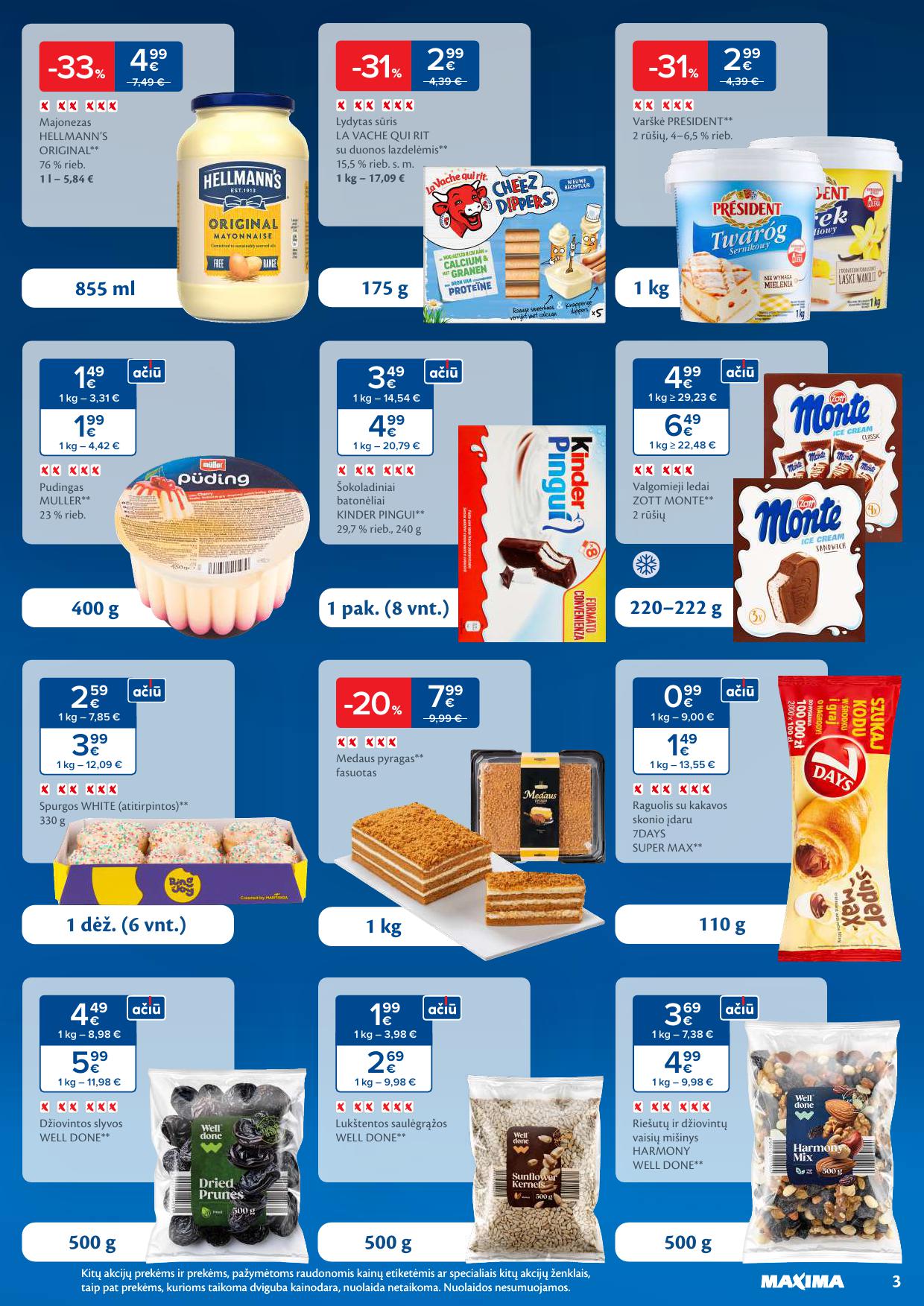 MAXIMA akcijų ir nuolaidų leidinys Nr.29 2025.07.15 - 2025.07.21