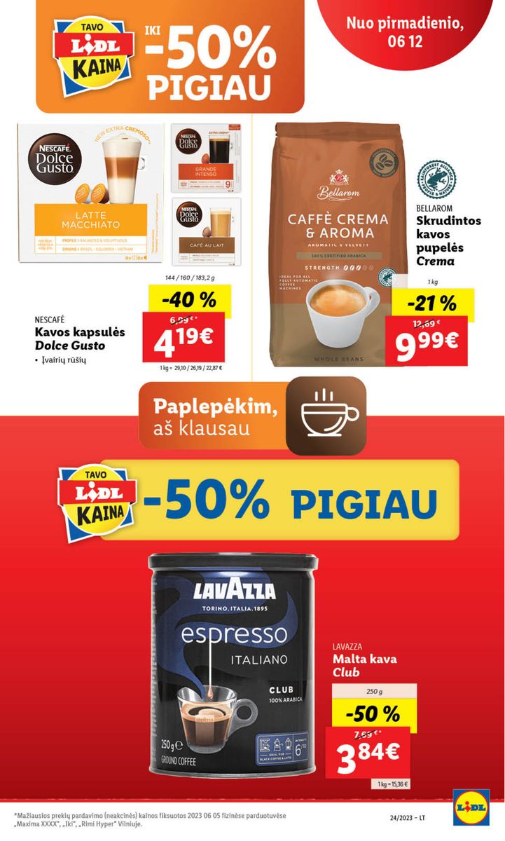 Naujausias LIDL kaininis katalogas 2023.06.12 - 2023.06.18