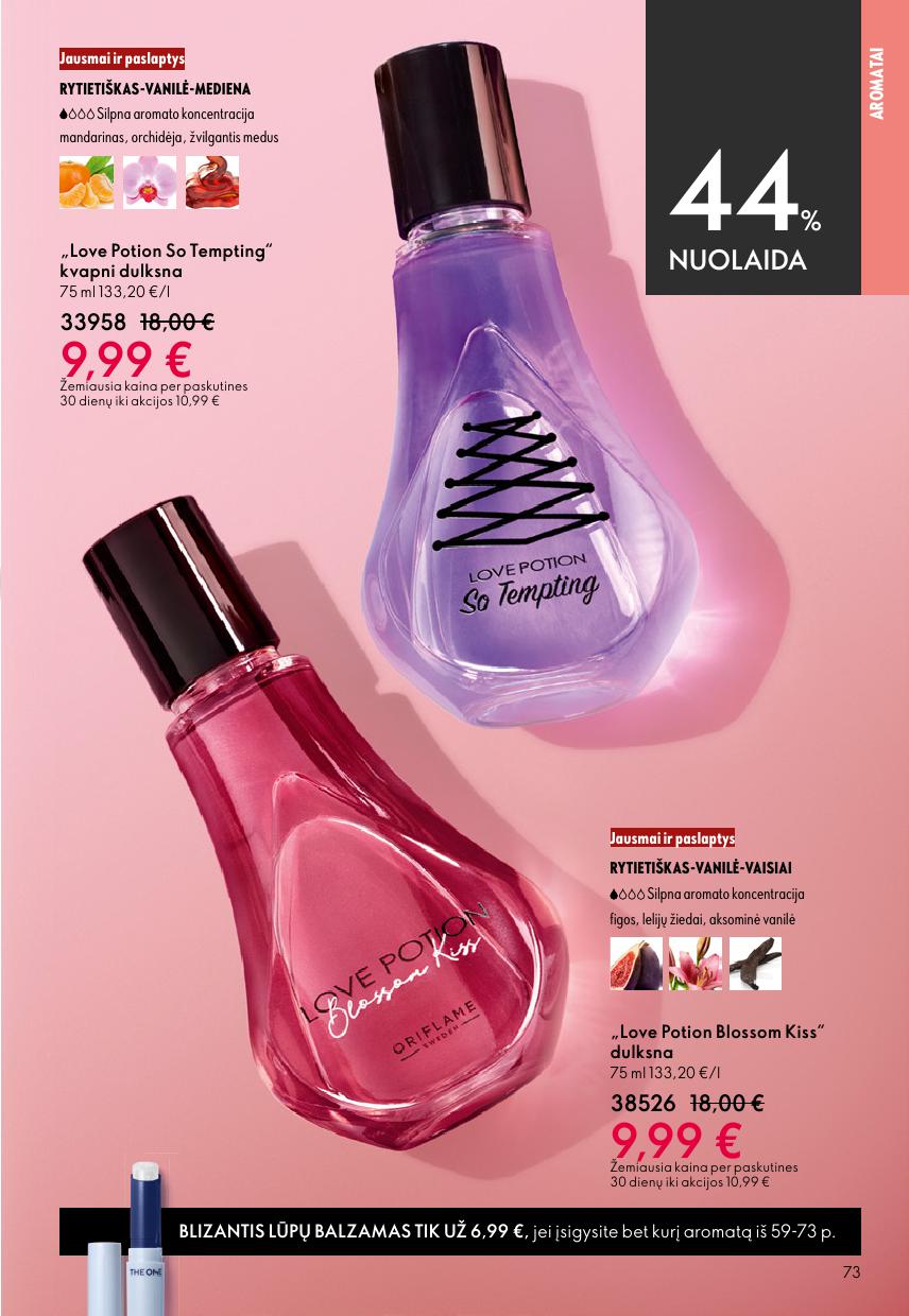 Naujas ORIFLAME katalogas galioja 2026.04.22 - 2026.05.12