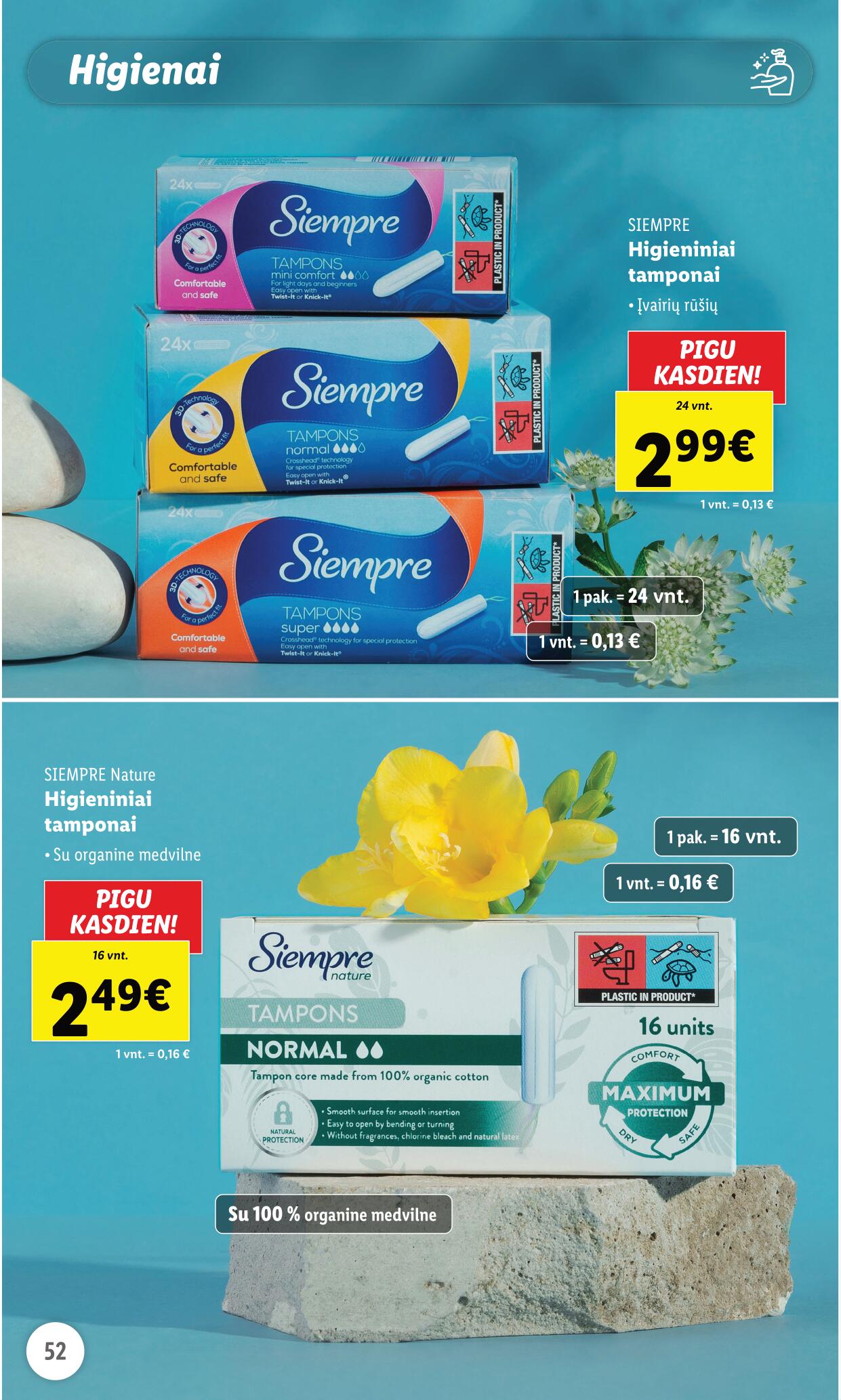 LIDL prekių katalogas "Grožio festivalis" galioja nuo 2023.05.01