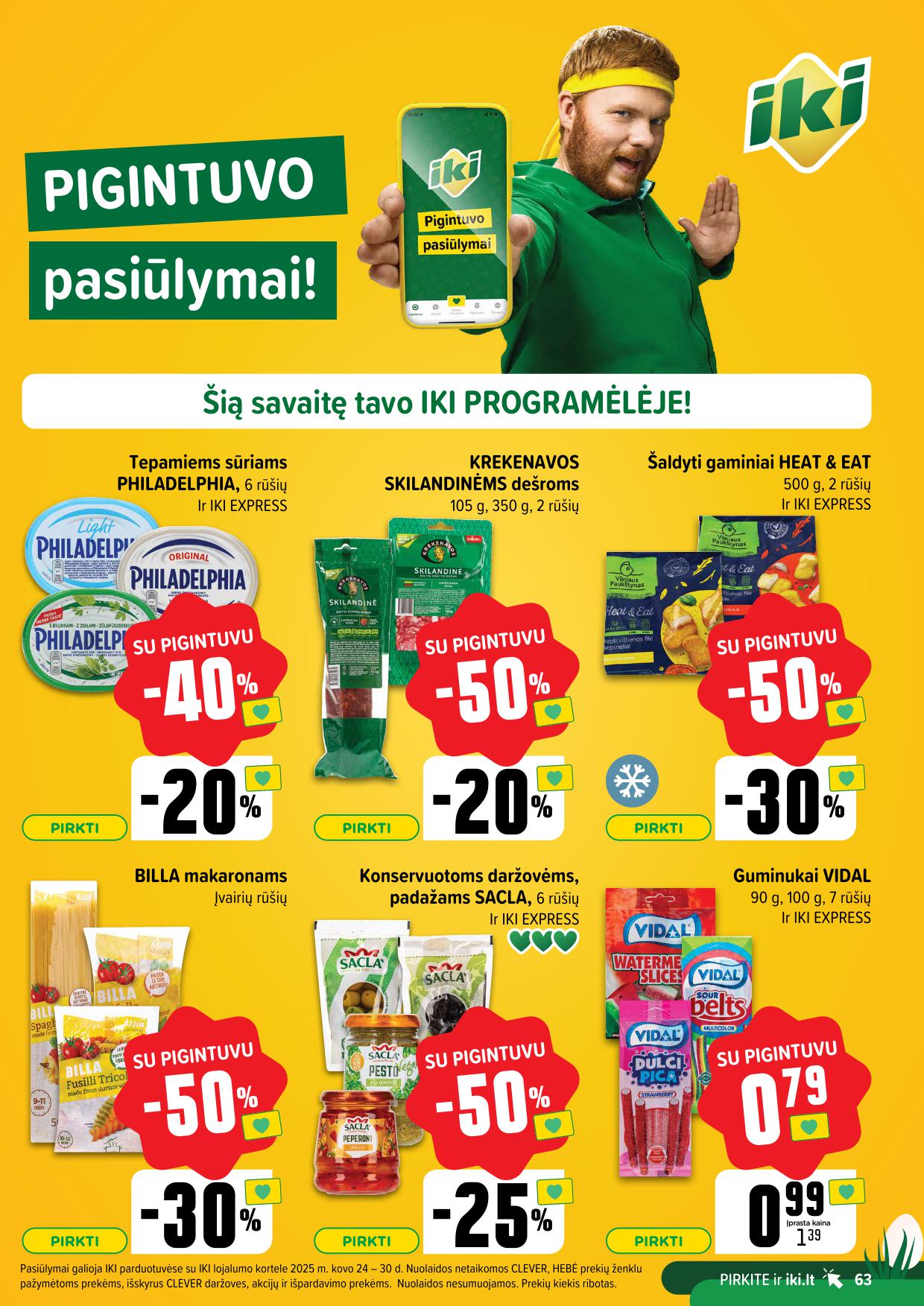 Naujausias IKI kaininis katalogas 2025.03.24 - 2025.03.30