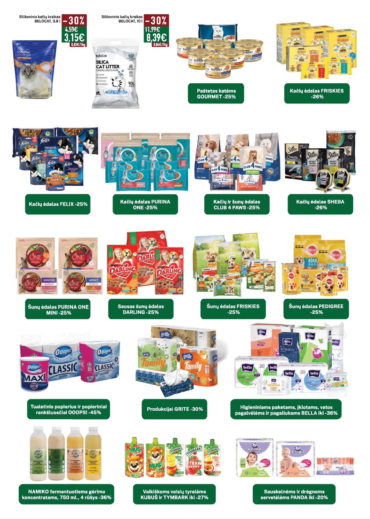 ELIMART TAU akcijų ir nuolaidų leidinys 2026.04.07 - 2026.05.03