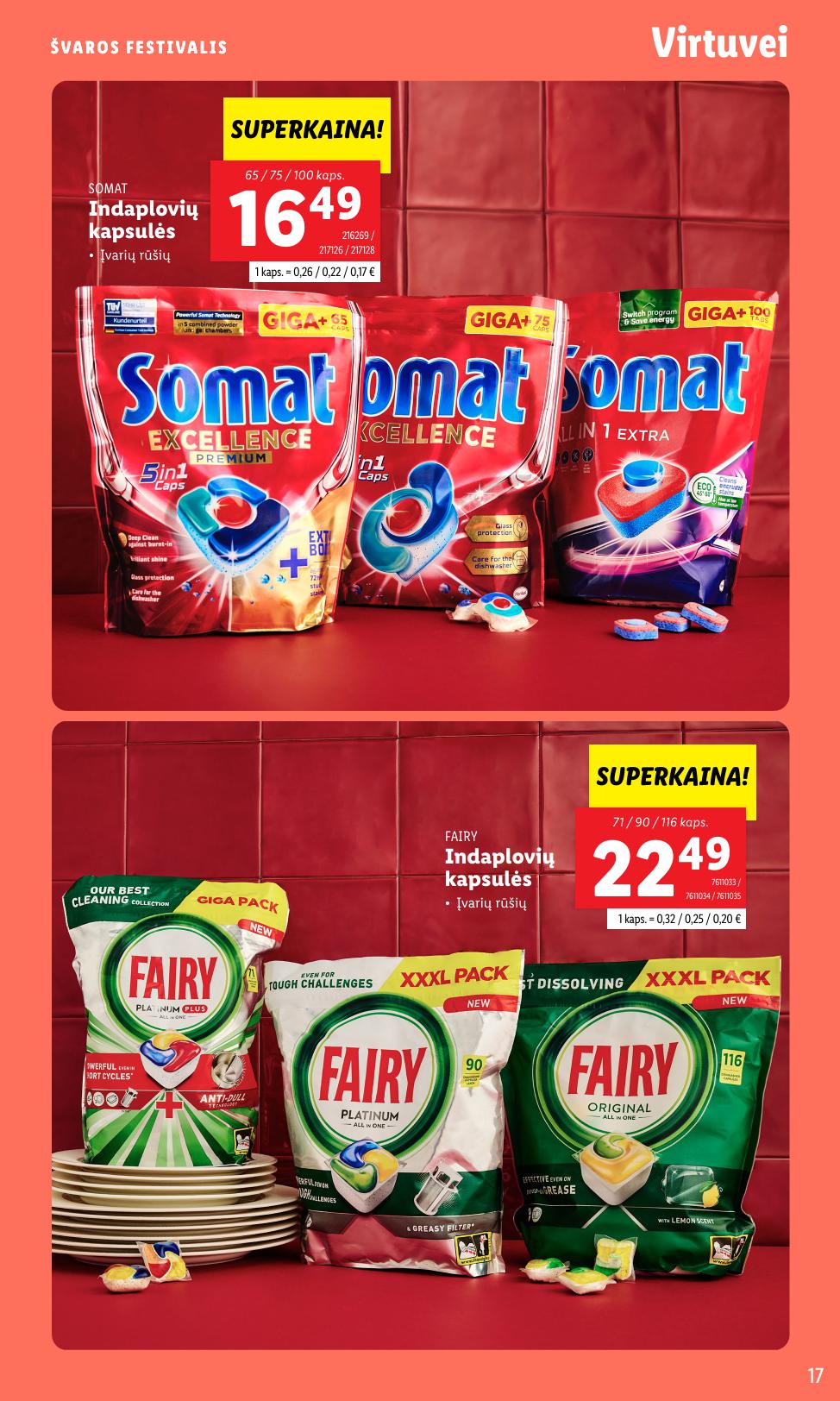 LIDL katalogas "Švaros festivalis" galioja nuo kovo 3