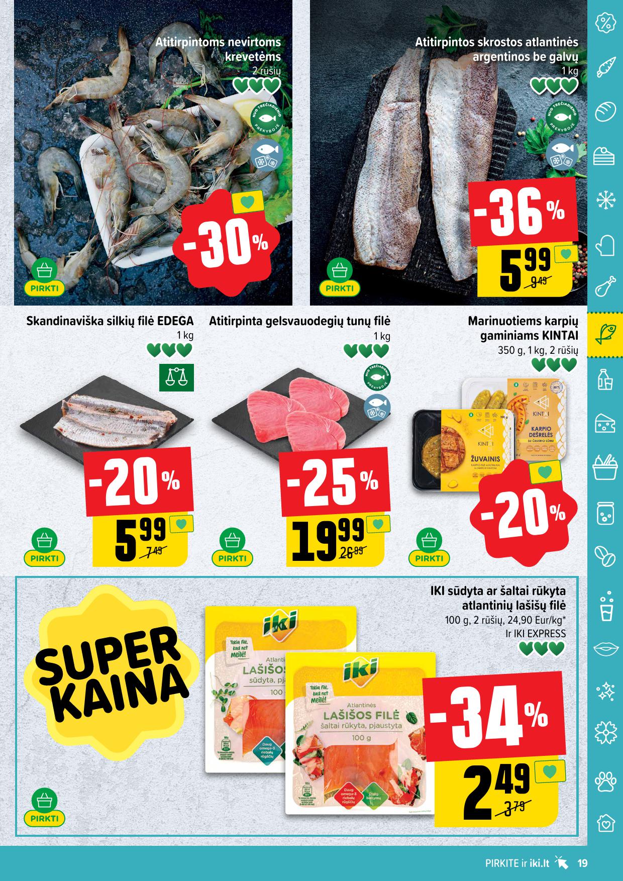 IKI SAVAITĖLĖ akcijų ir nuolaidų leidinys Nr.31 2025.07.28 - 2025.08.03