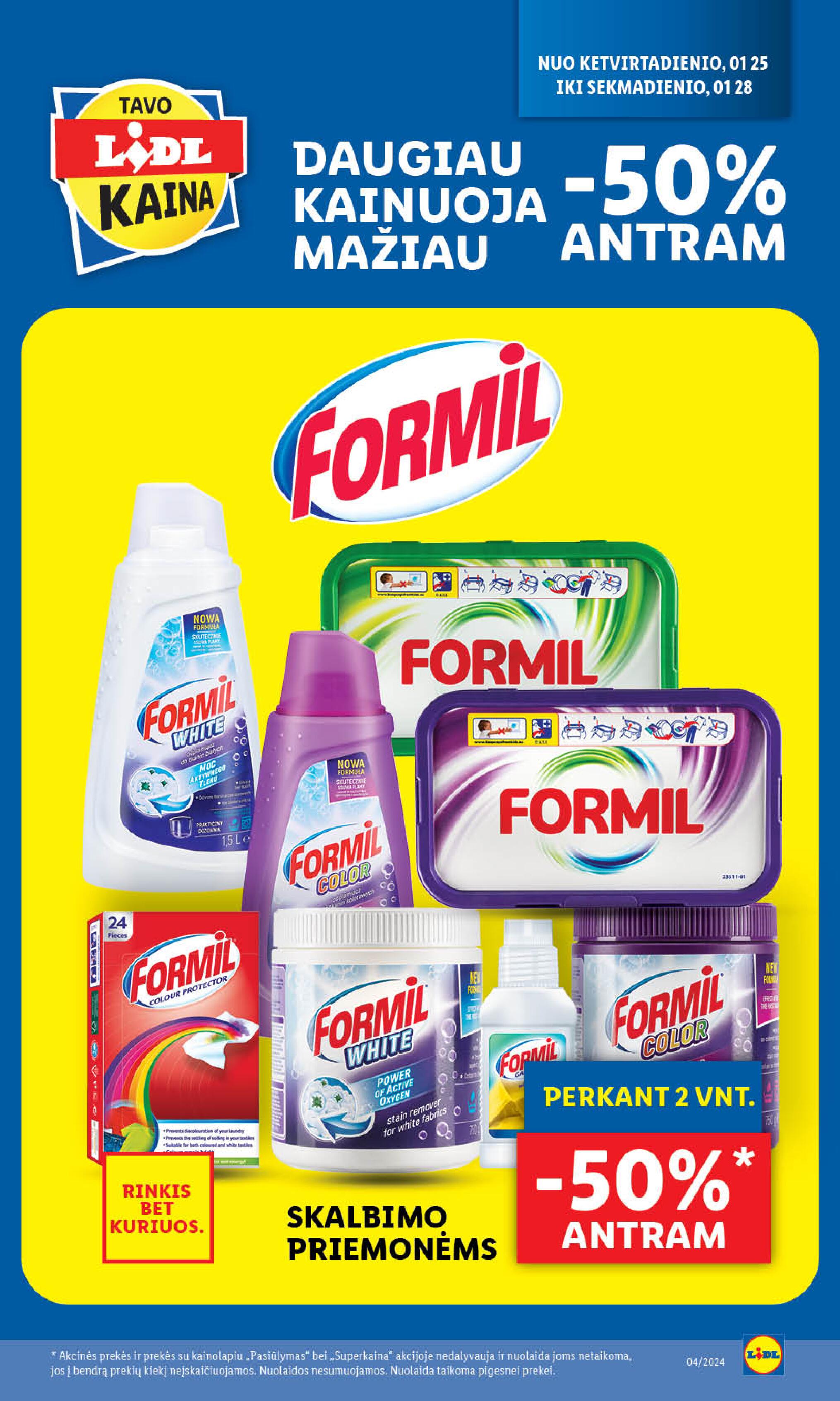 Naujausias LIDL kaininis katalogas 2024.01.22 - 2024.01.28