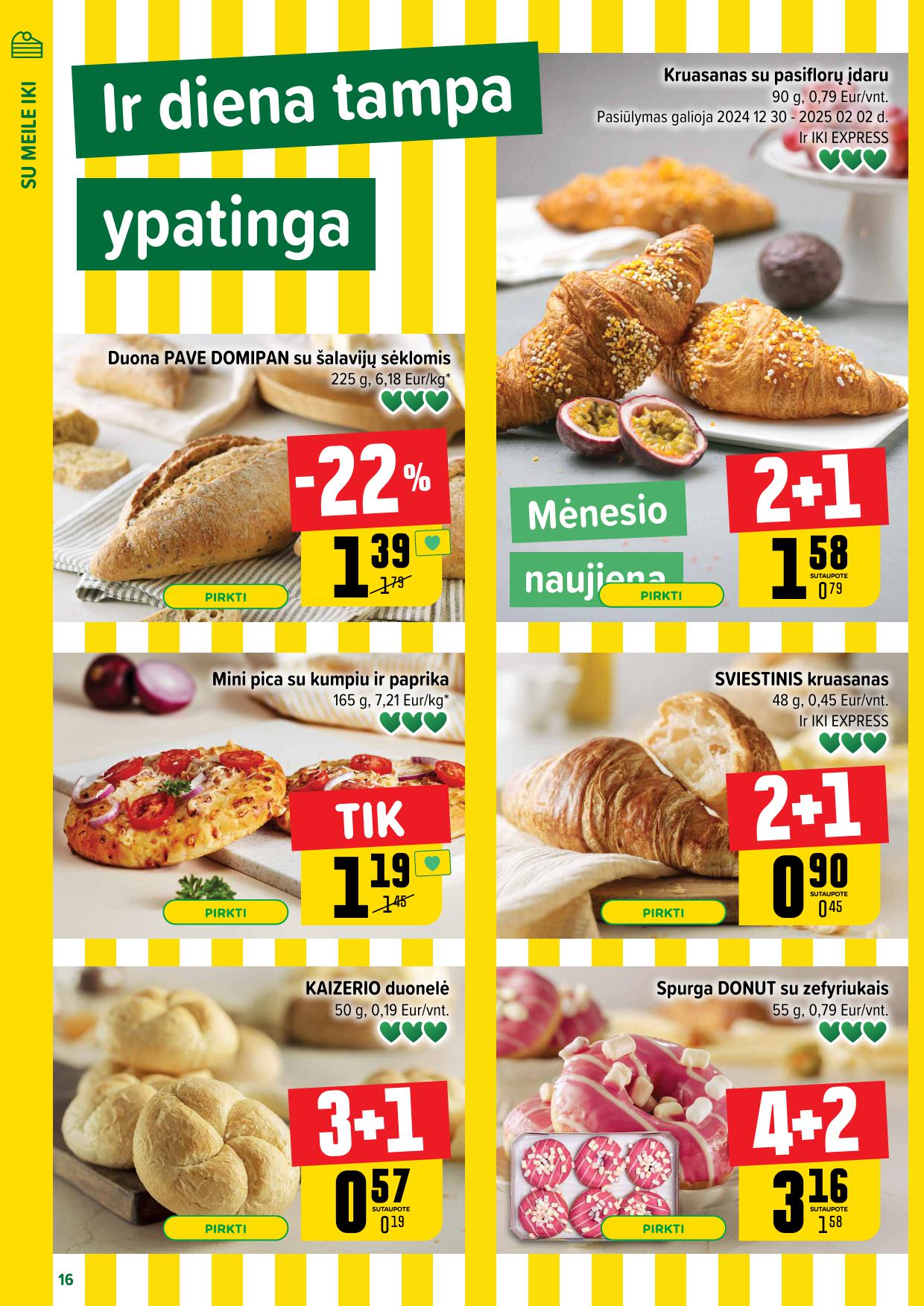 Naujausias IKI kaininis katalogas 2025.01.13 - 2025.01.19
