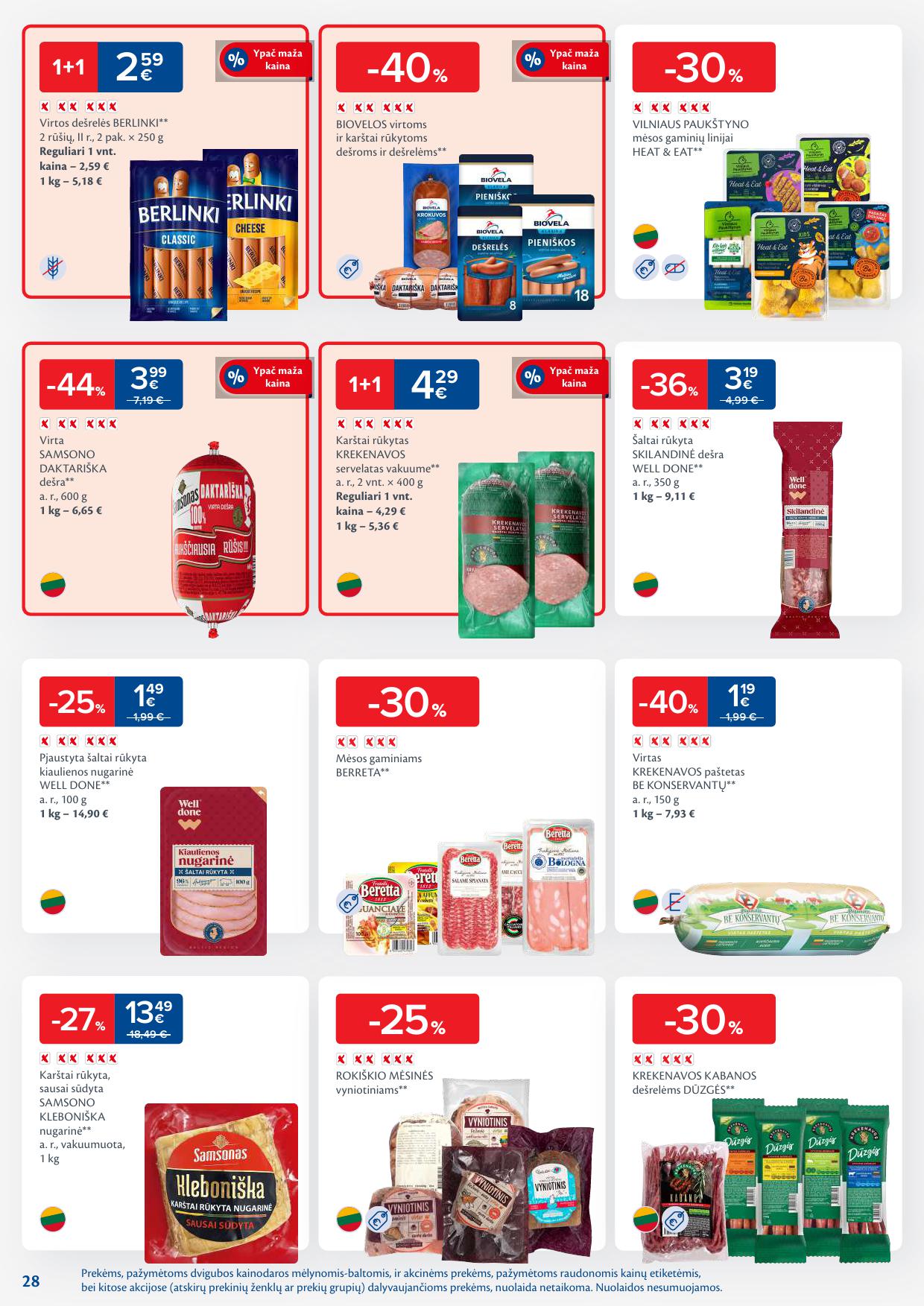 Naujausias MAXIMA kaininis katalogas 2026.01.13 - 2026.01.19