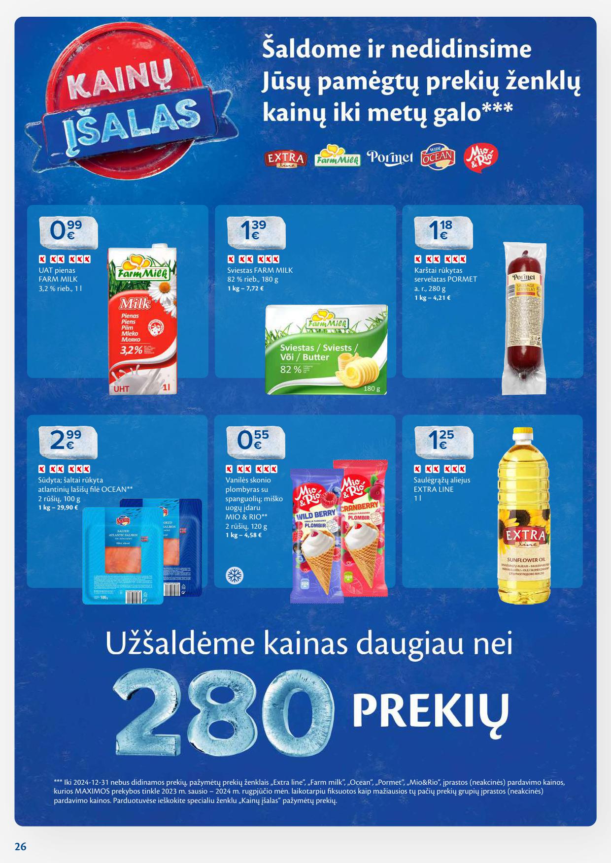 Naujausias MAXIMA kaininis katalogas 2024.09.10 - 2024.09.16