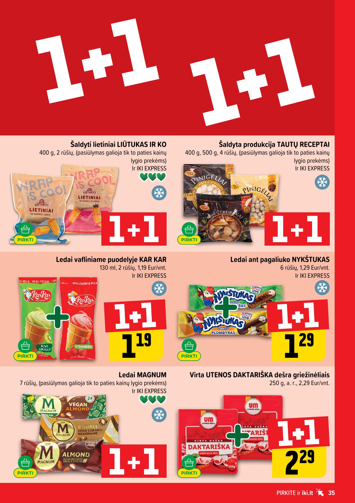 Naujausias IKI kaininis katalogas 2026.04.06 - 2026.04.12