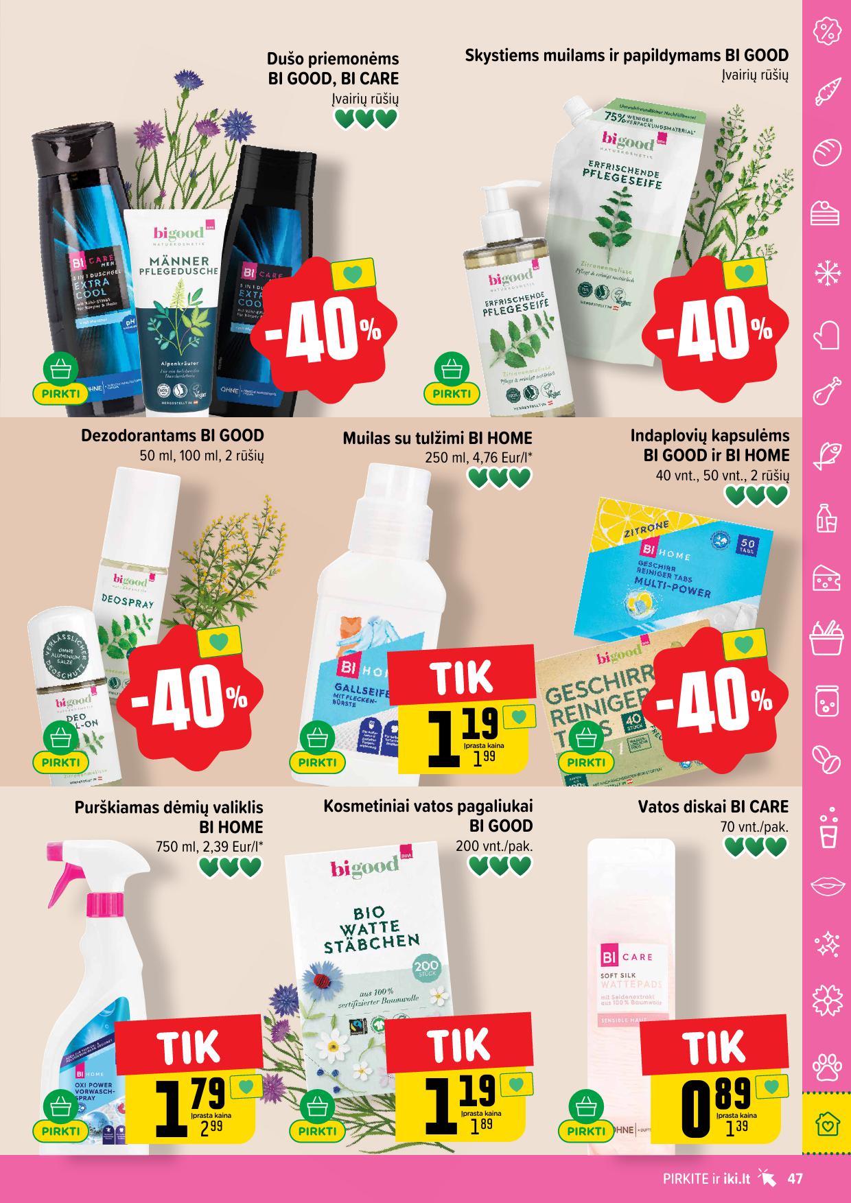 Naujausias IKI kaininis katalogas 2026.01.26 - 2026.02.01