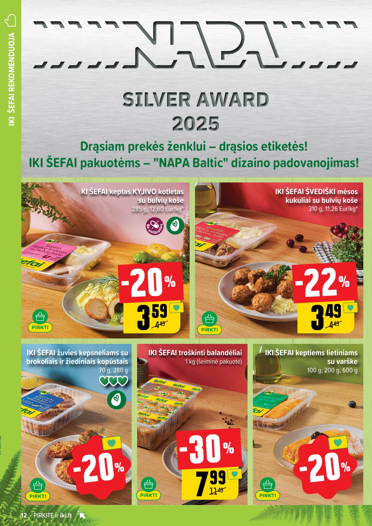 IKI SAVAITĖLĖ akcijų ir nuolaidų leidinys Nr.26 2025.06.23 - 2025.06.29