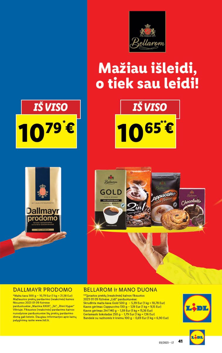 Naujausias LIDL kaininis katalogas 2023.01.16 - 2023.01.22