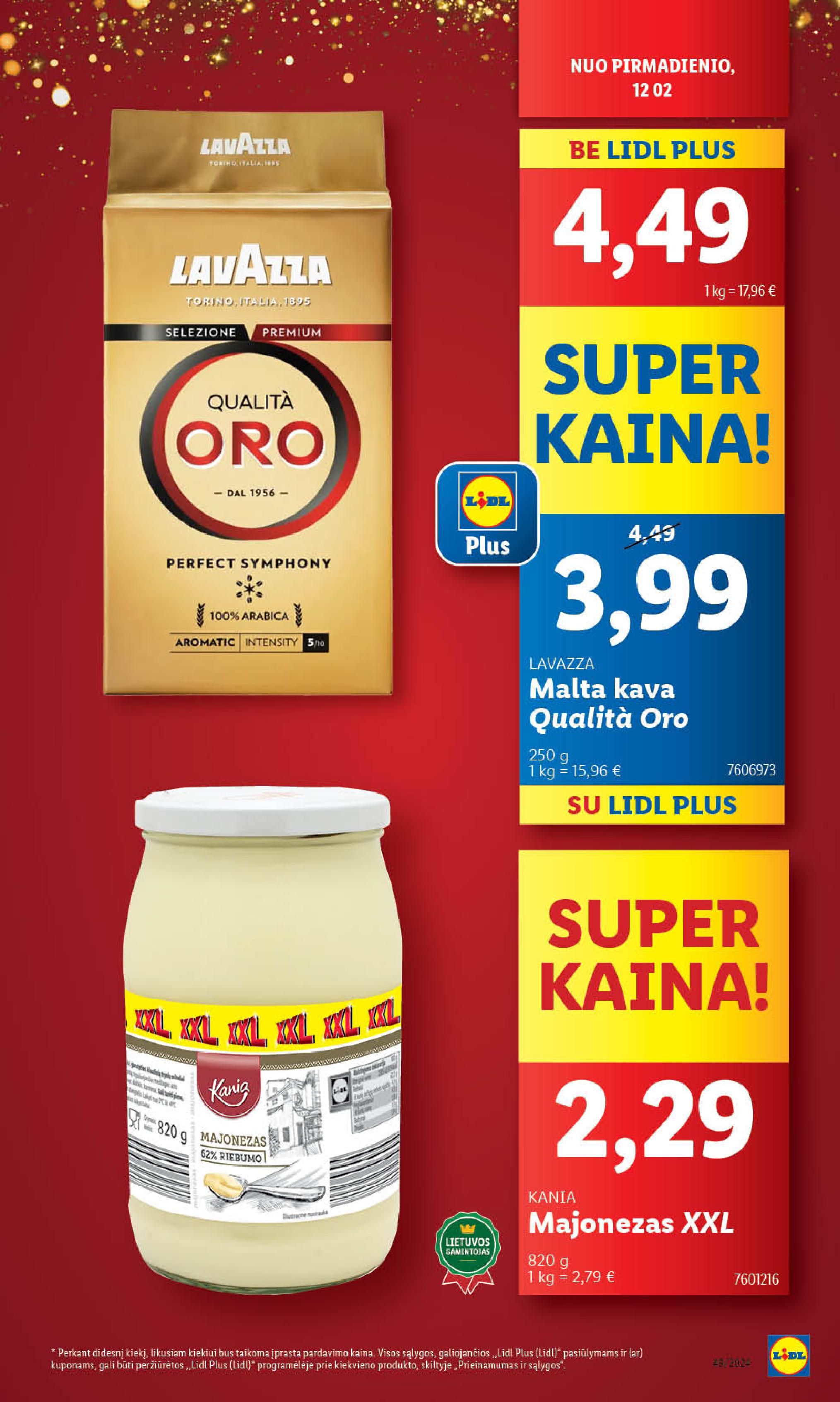 Naujausias LIDL kaininis katalogas 2024.12.02 - 2024.12.08