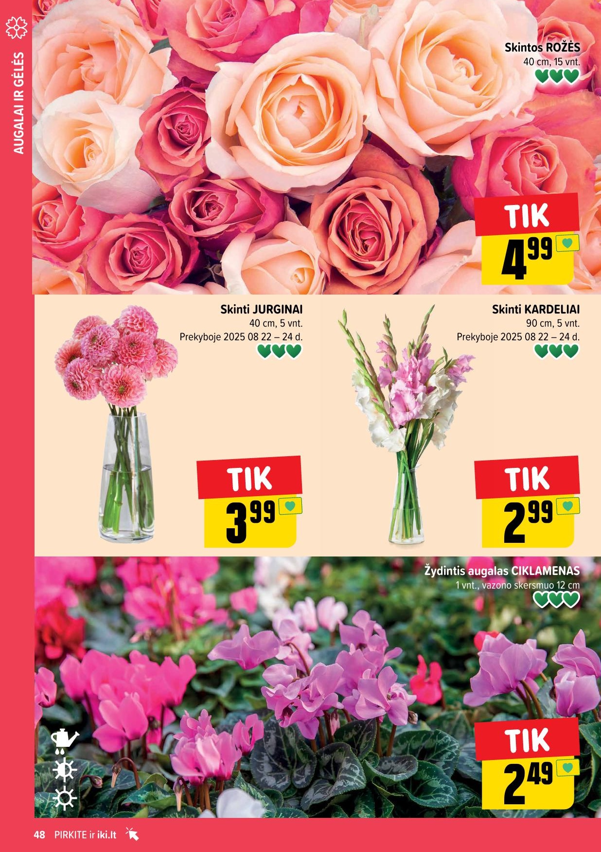 IKI SAVAITĖLĖ akcijų ir nuolaidų leidinys Nr.34 2025.08.18 - 2025.08.24