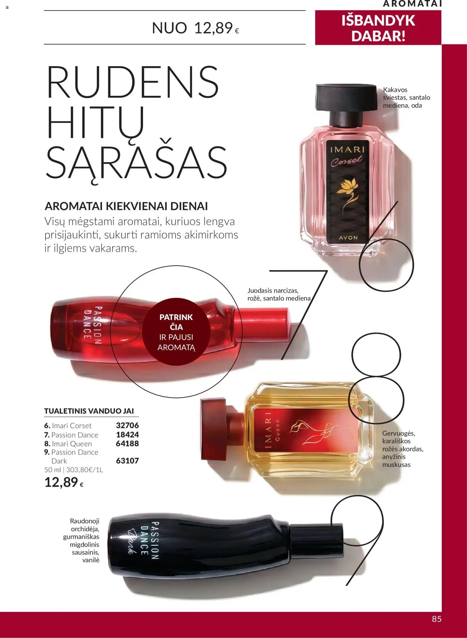 AVON katalogas galioja 2026.10.01 - 2026.10.31