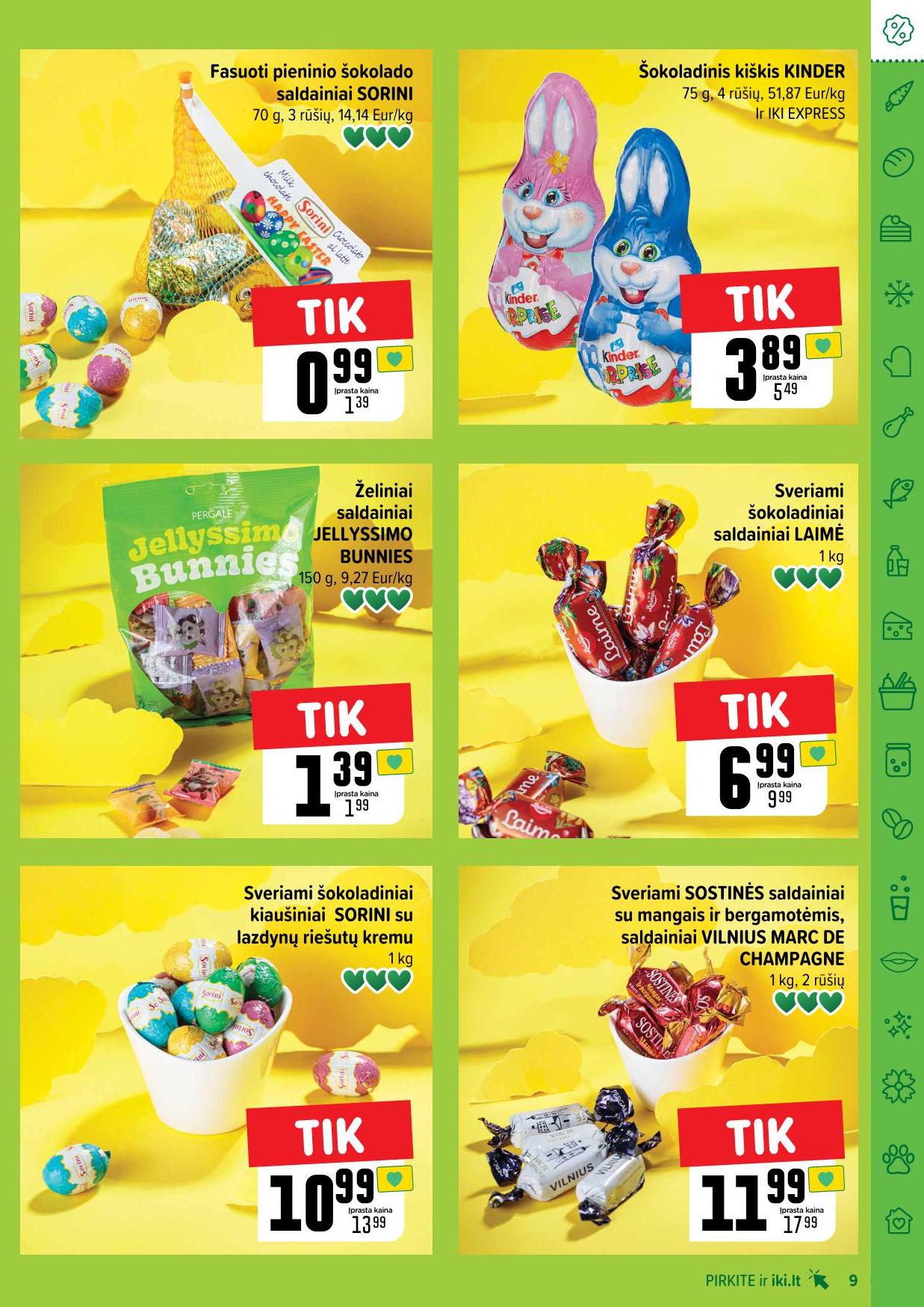 Naujausias IKI kaininis katalogas 2024.03.18 - 2024.03.24