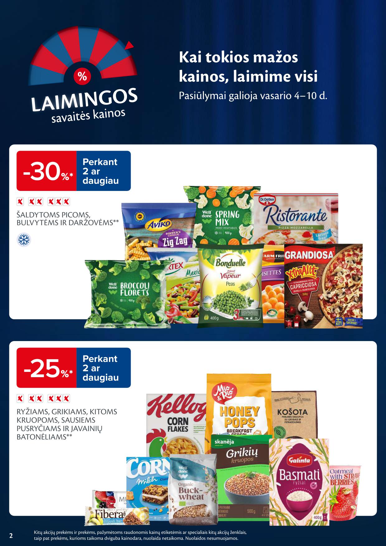 Naujausias MAXIMA kaininis katalogas 2025.02.04 - 2025.02.10